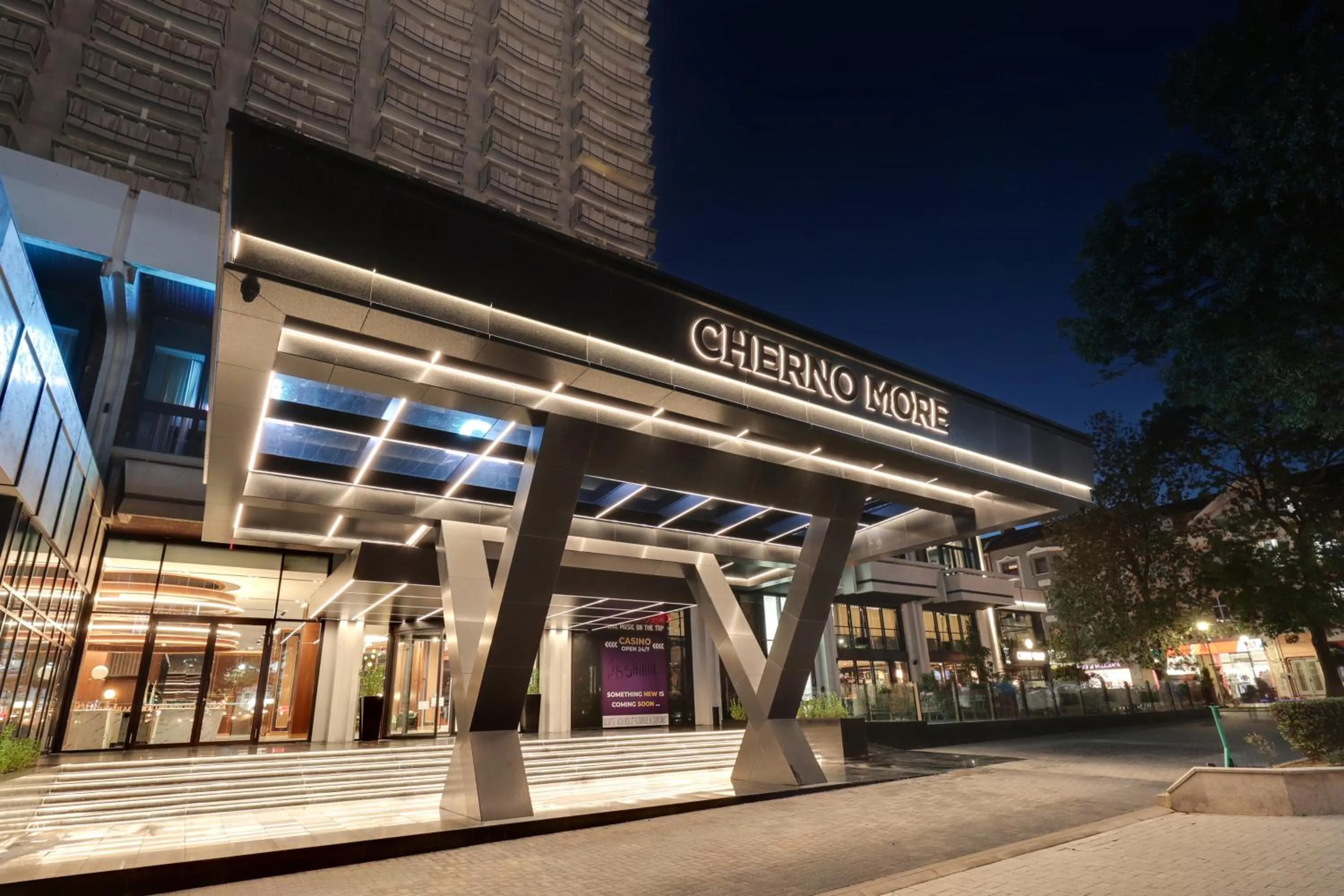 Property building in Hotel Cherno More