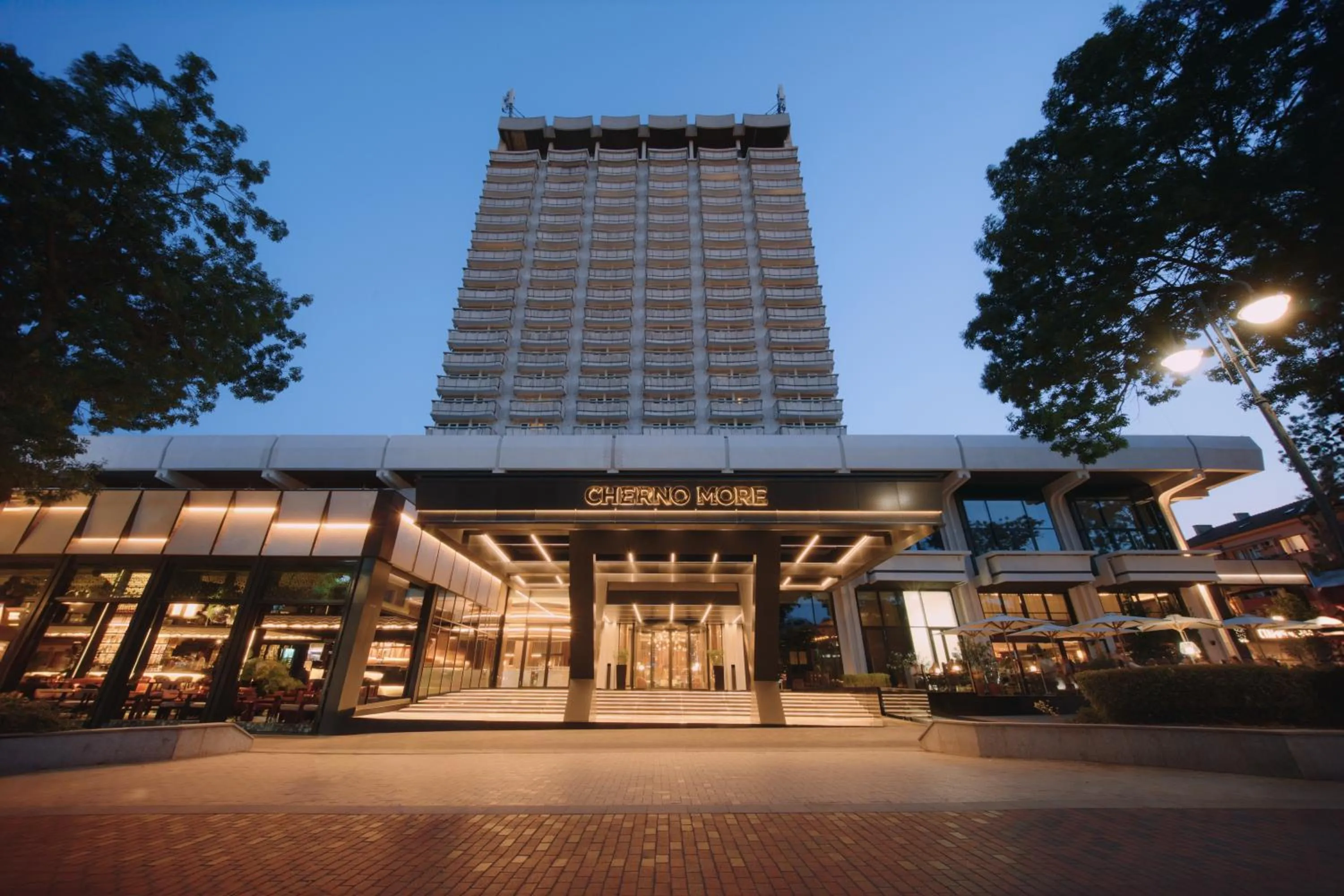 Property building in Hotel Cherno More