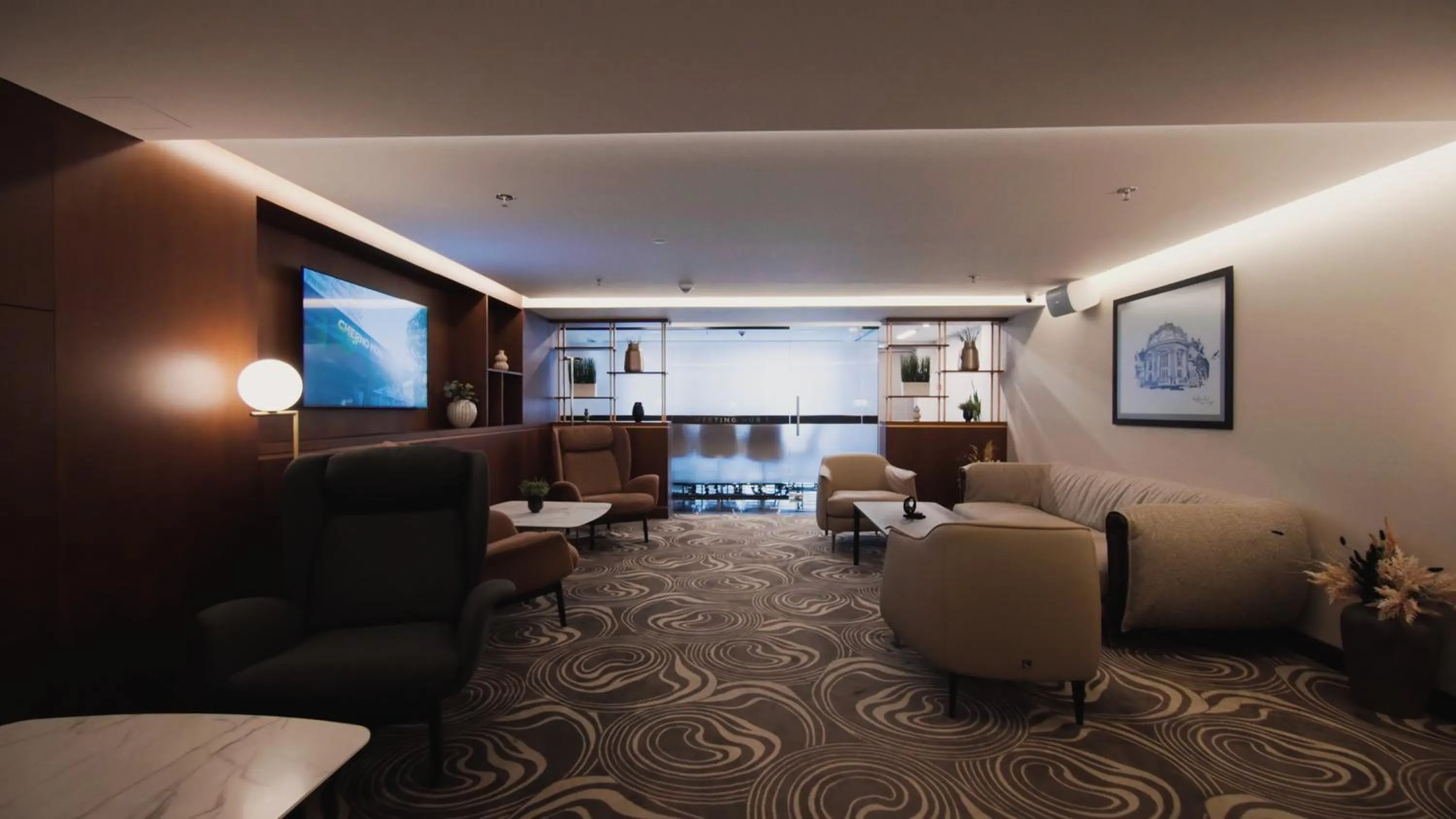 Lobby or reception in Hotel Cherno More