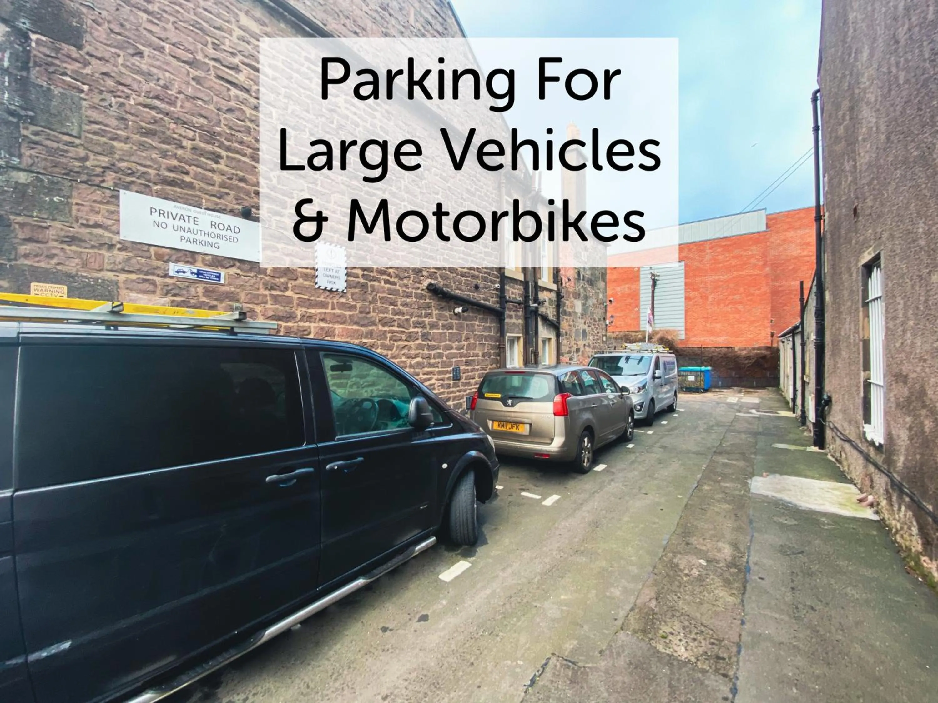 Parking in Averon Guest House