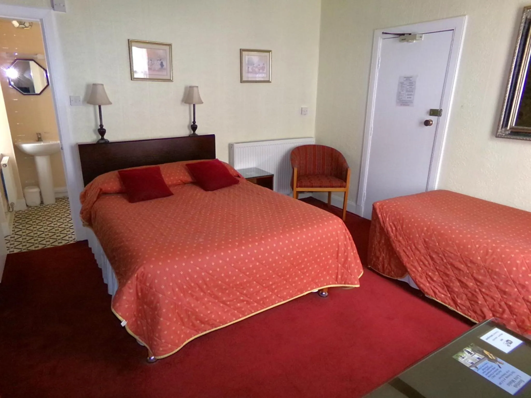 Bed in Averon Guest House