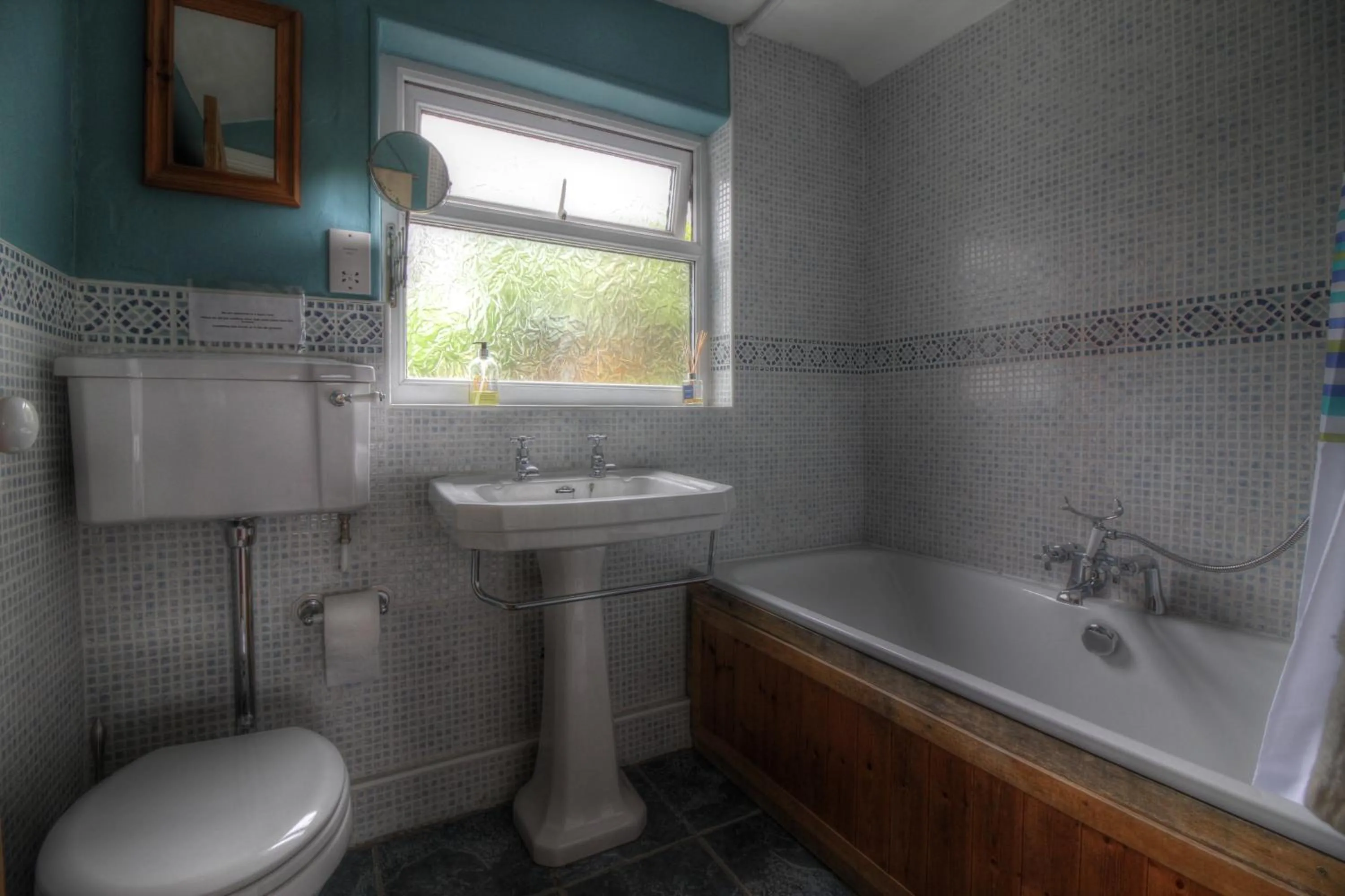 Bathroom in Bryn Ffynnon Holiday Cottage Llanrwst