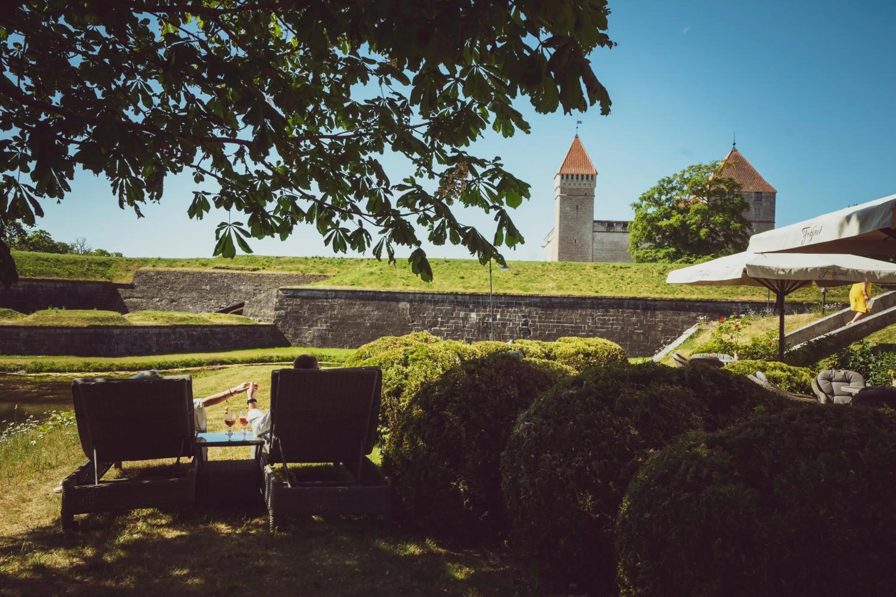 Garden in Ekesparre Boutique Hotel