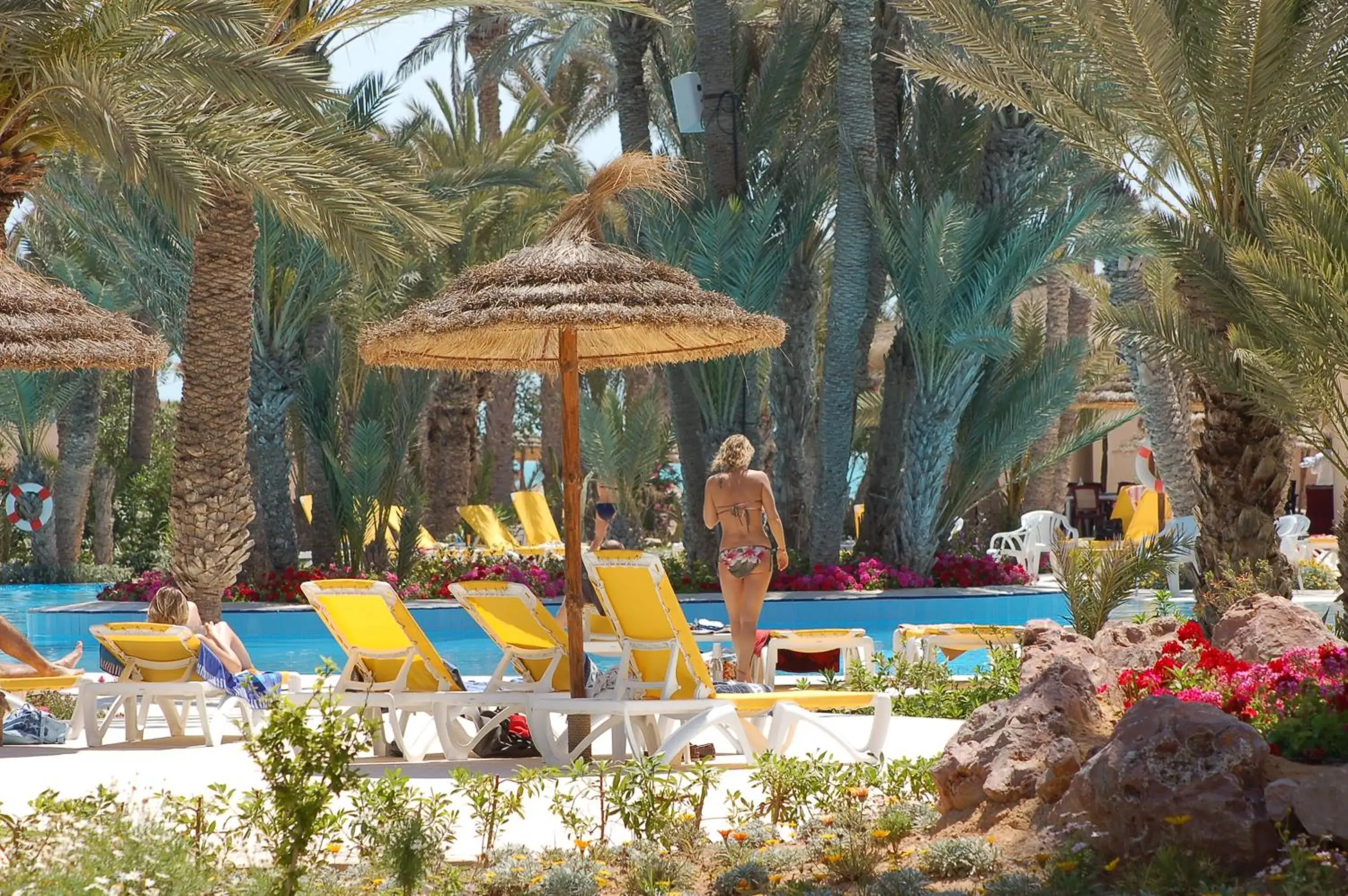 Swimming pool in Zita Beach Resort Swimming pool in Zita Beach Resort