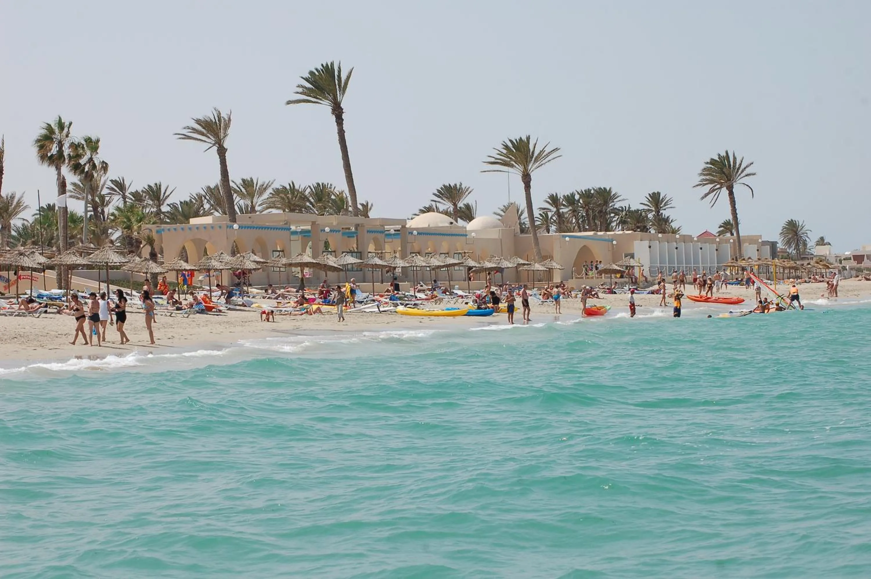 People in Zita Beach Resort