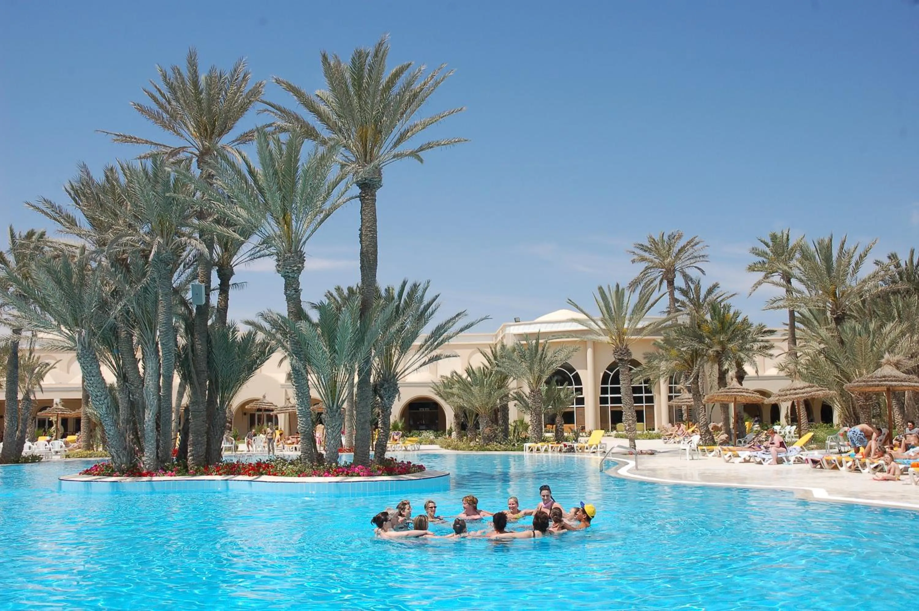 People in Zita Beach Resort