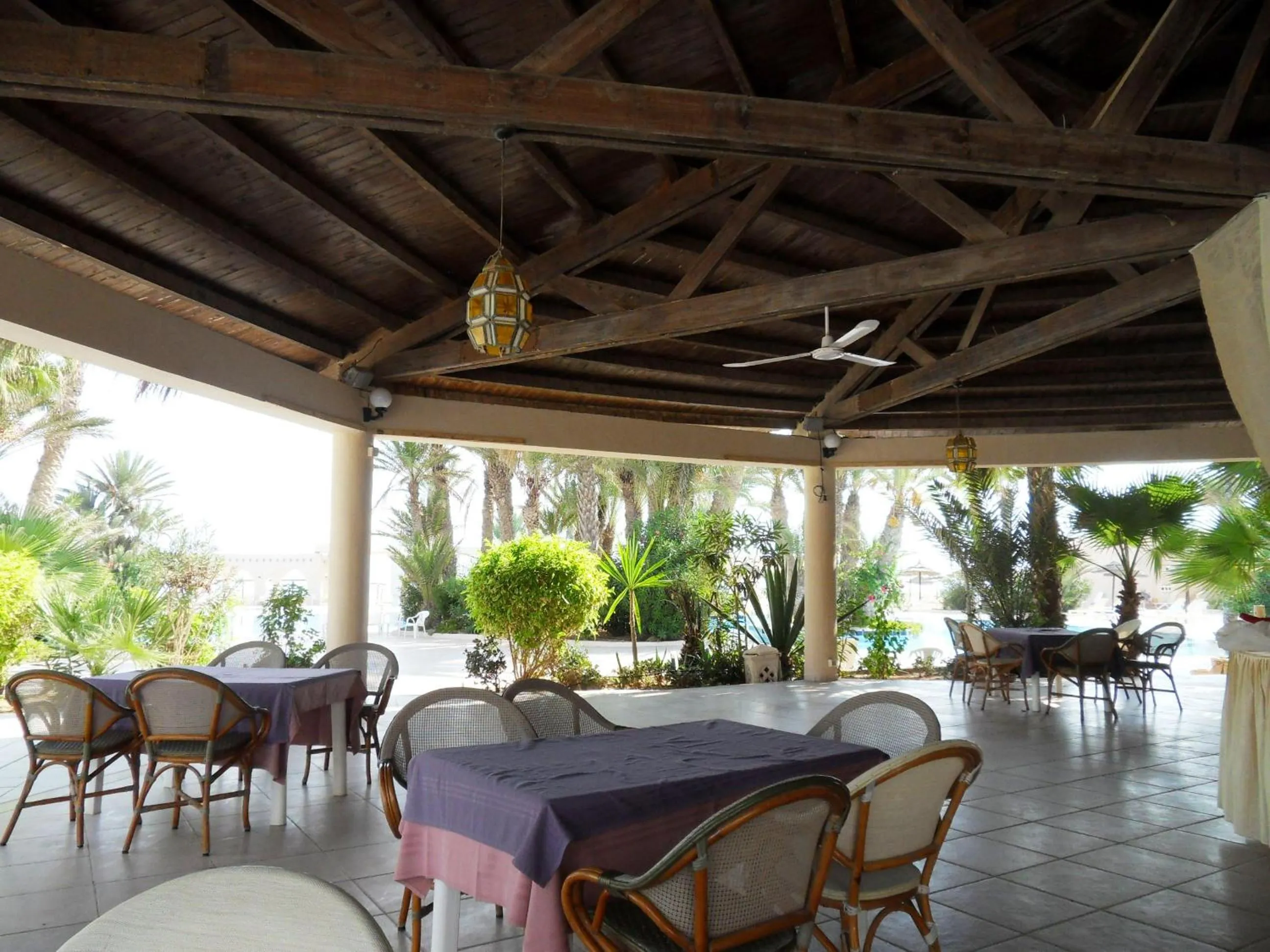 Patio in Zita Beach Resort
