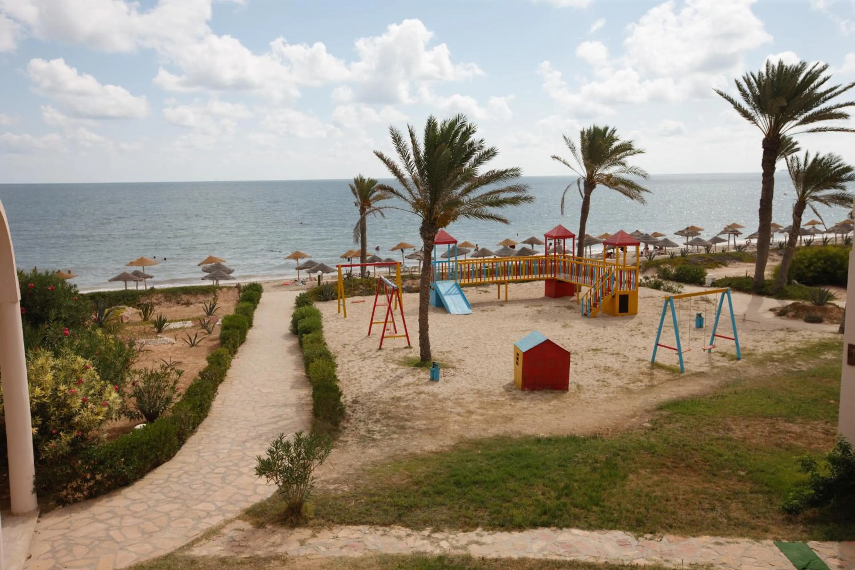 Children play ground in Zita Beach Resort