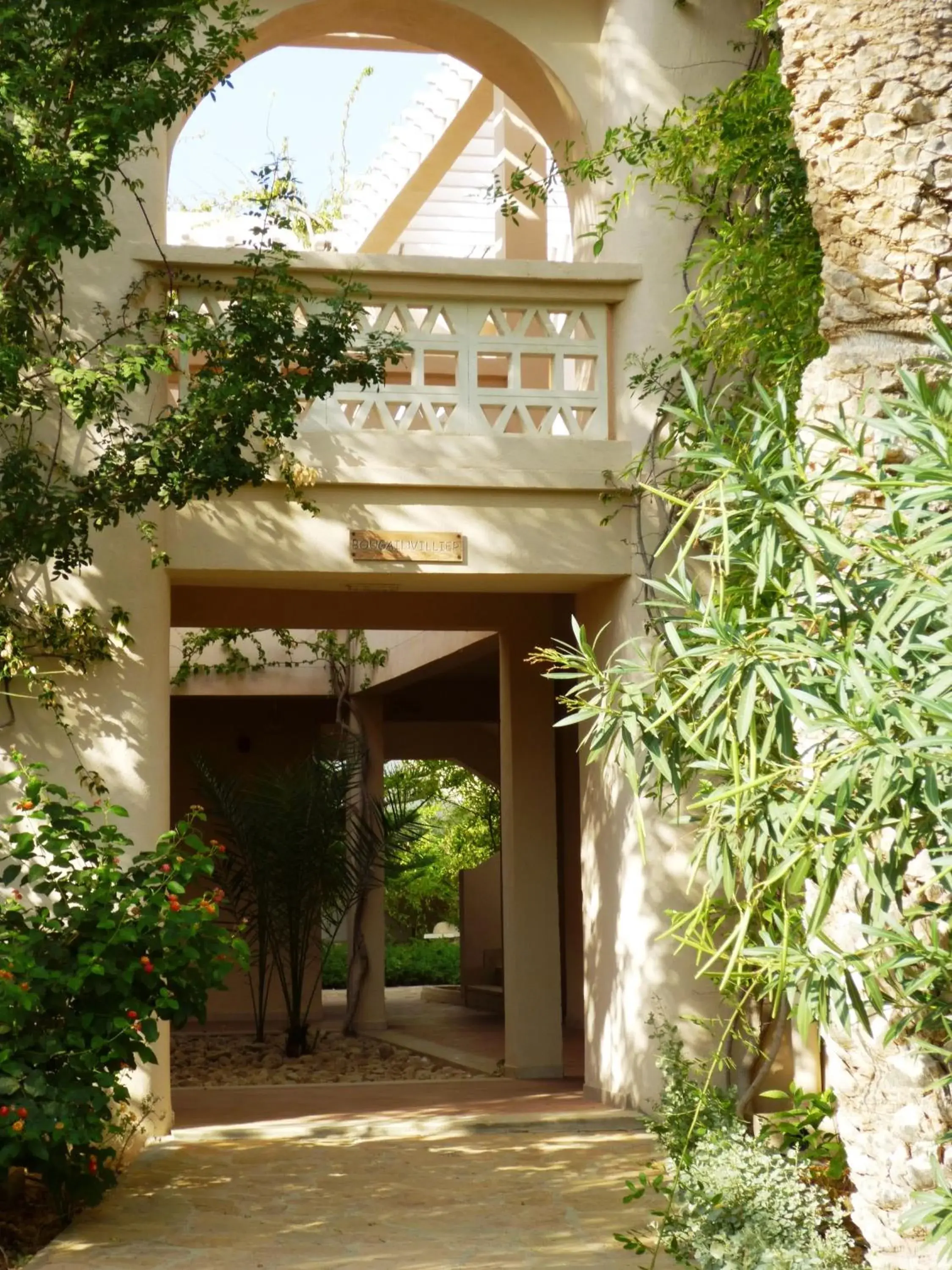 Facade/entrance in Zita Beach Resort Facade/entrance in Zita Beach Resort