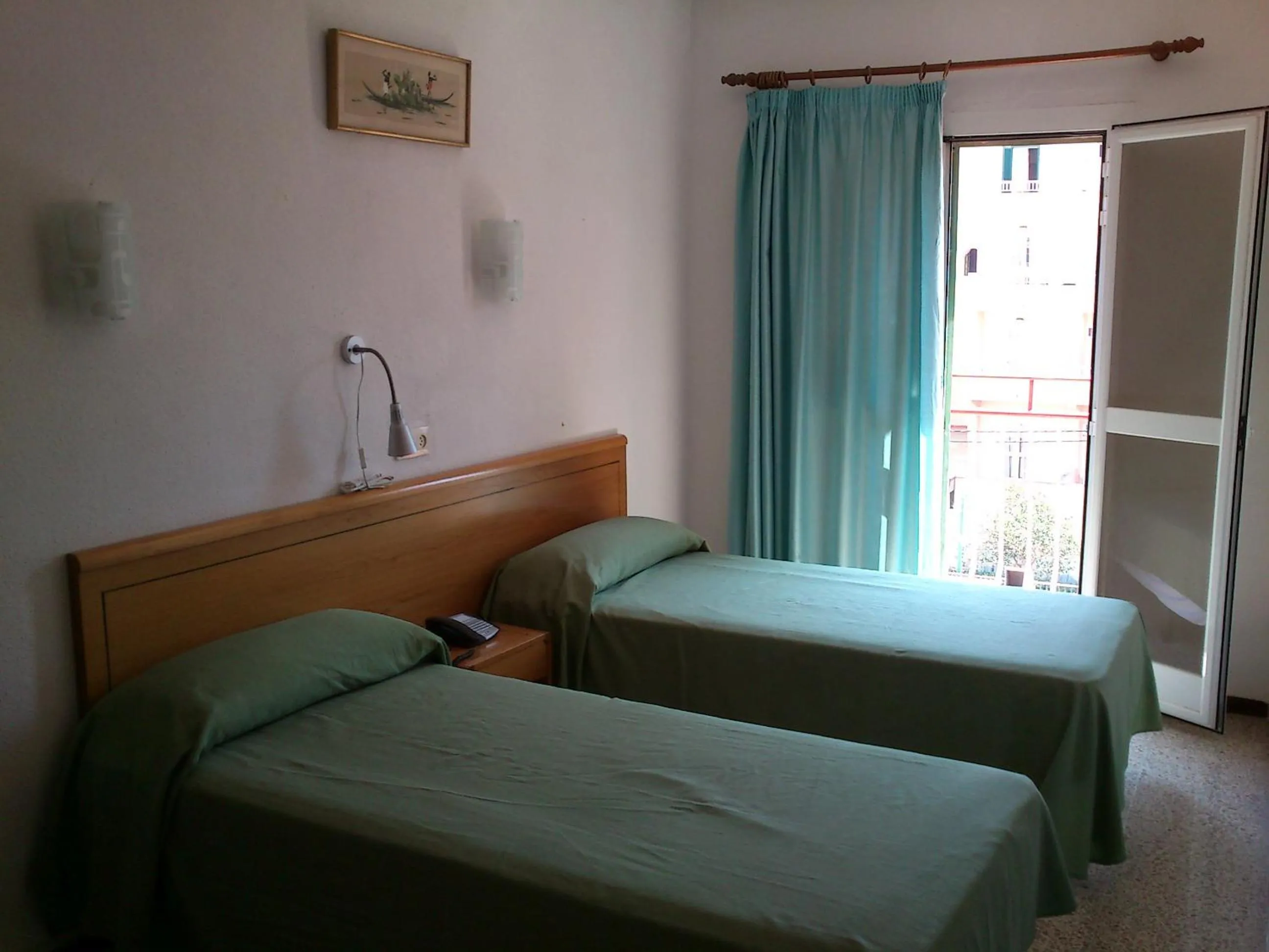 Bed in Hotel Bari