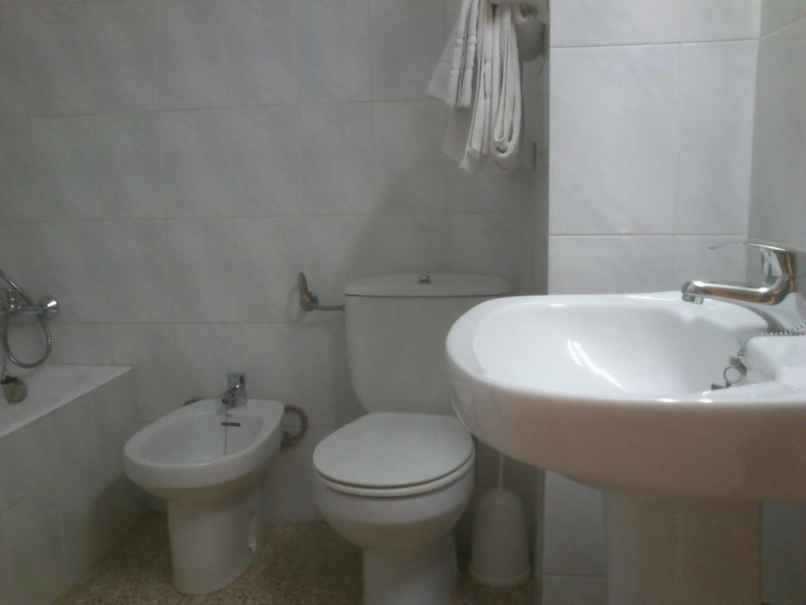 Toilet in Hotel Bari