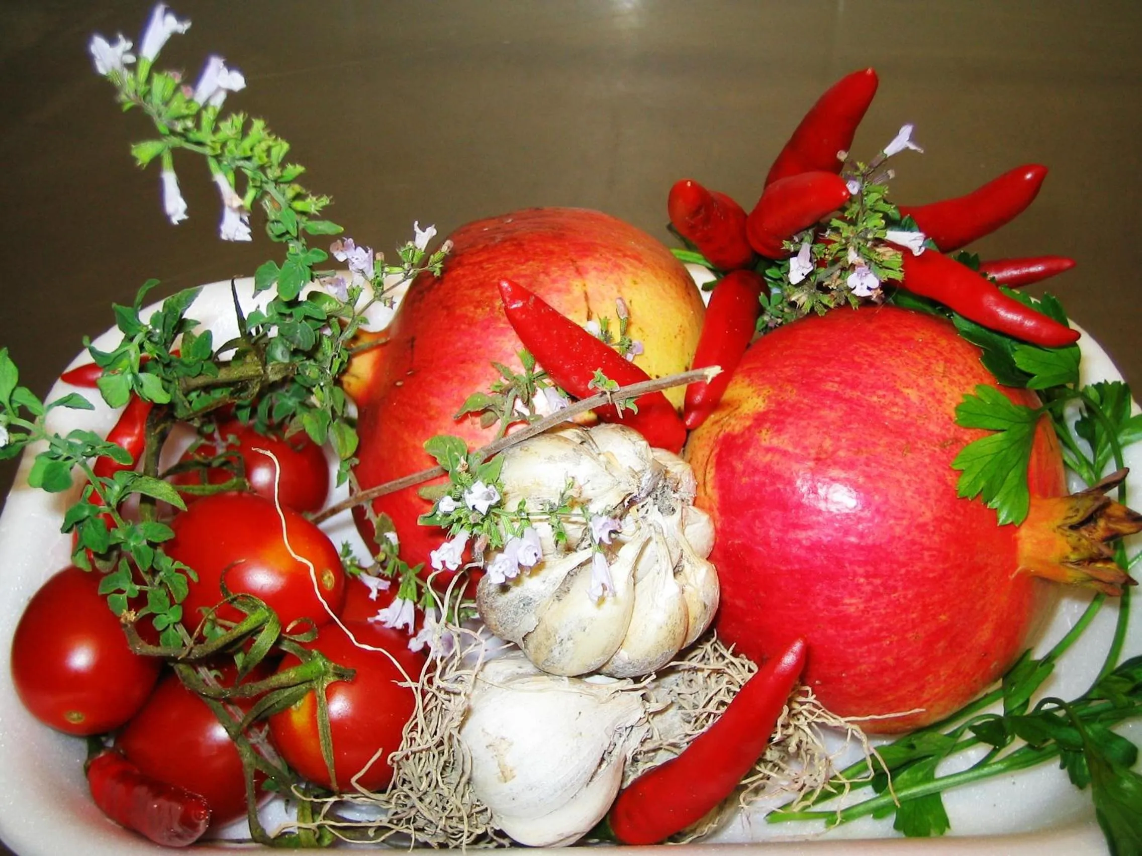 Food in Hotel Villa Franca