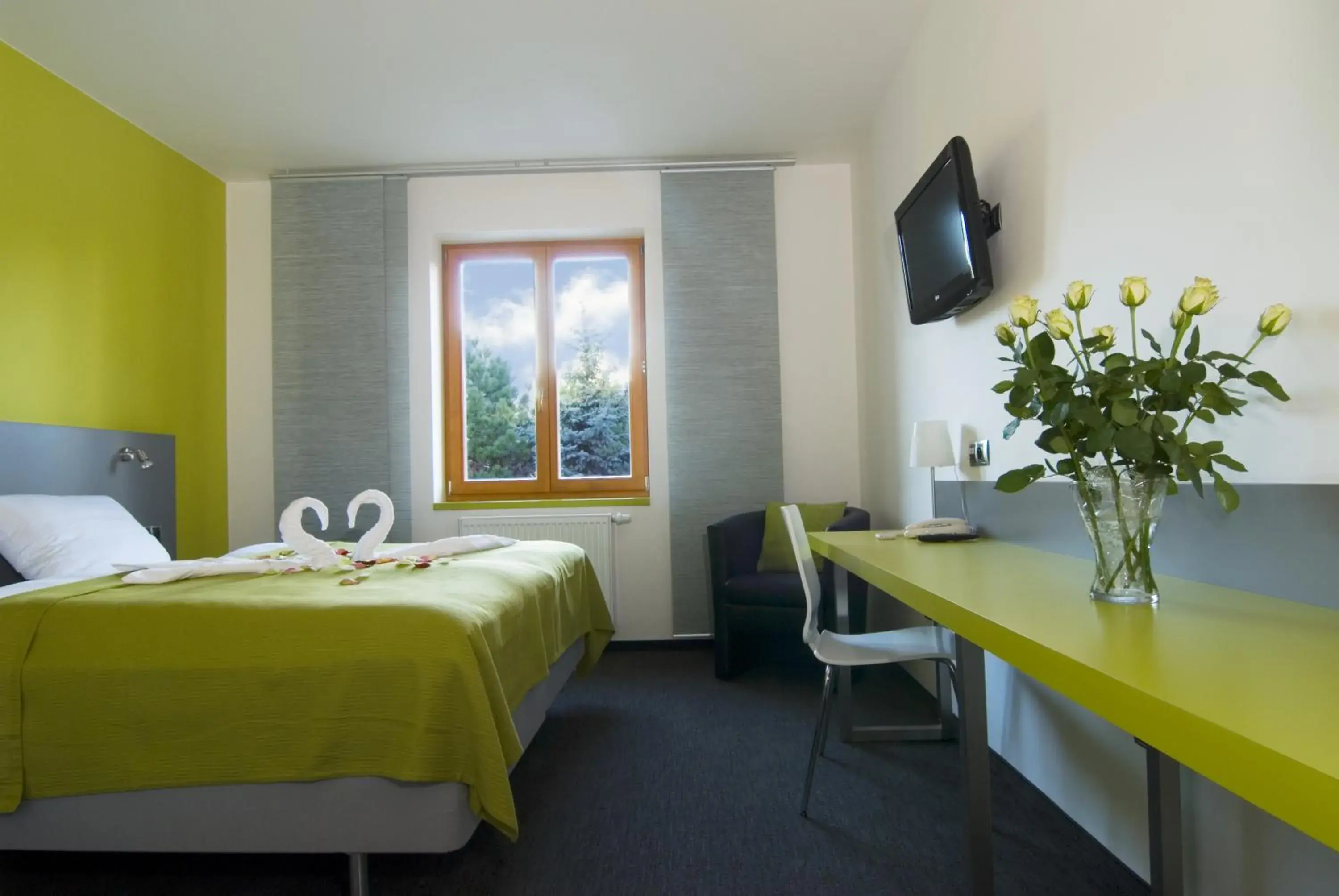 Bed in Hotel Herrmes Bed in Hotel Herrmes