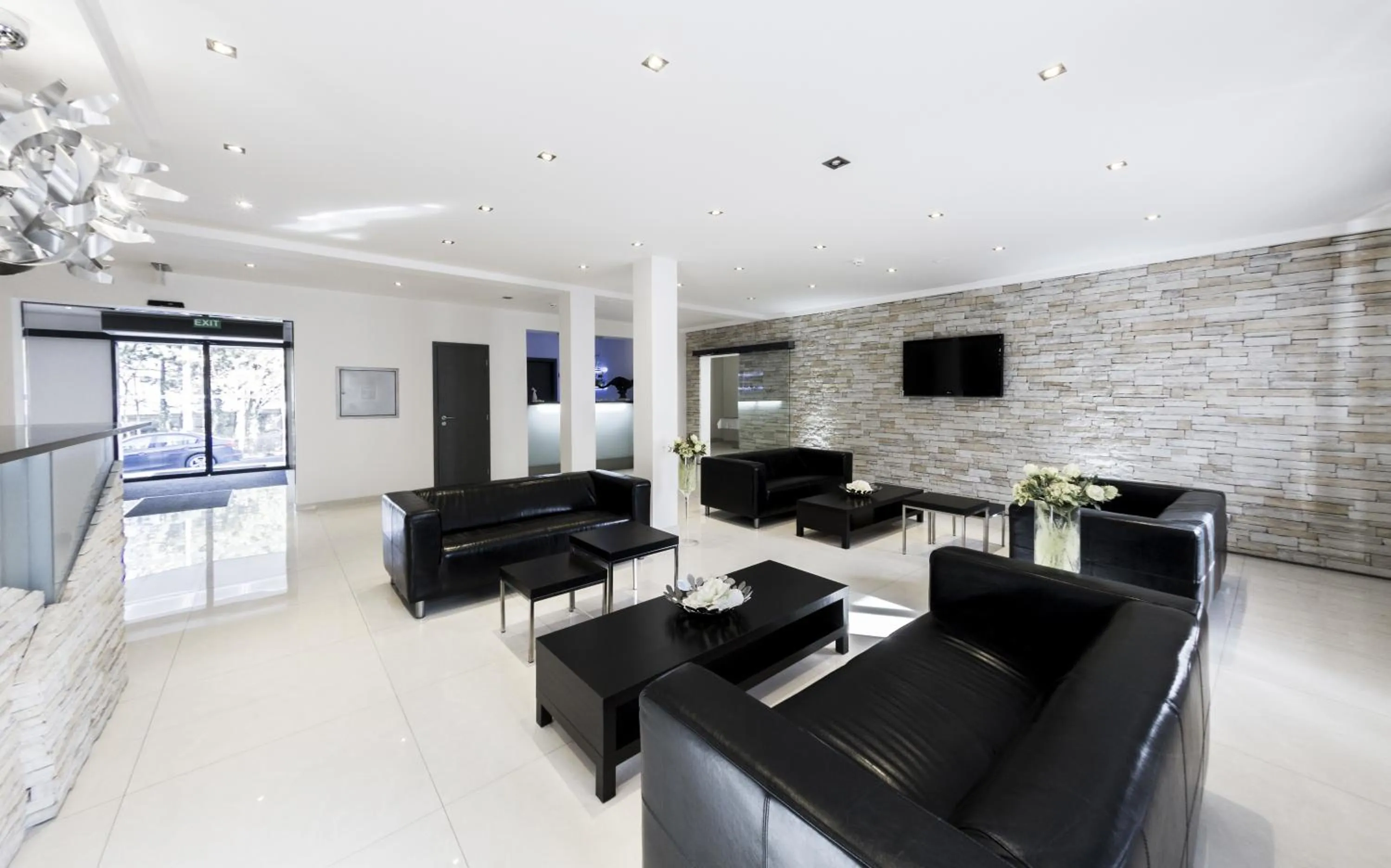 Lobby or reception in Hotel Herrmes