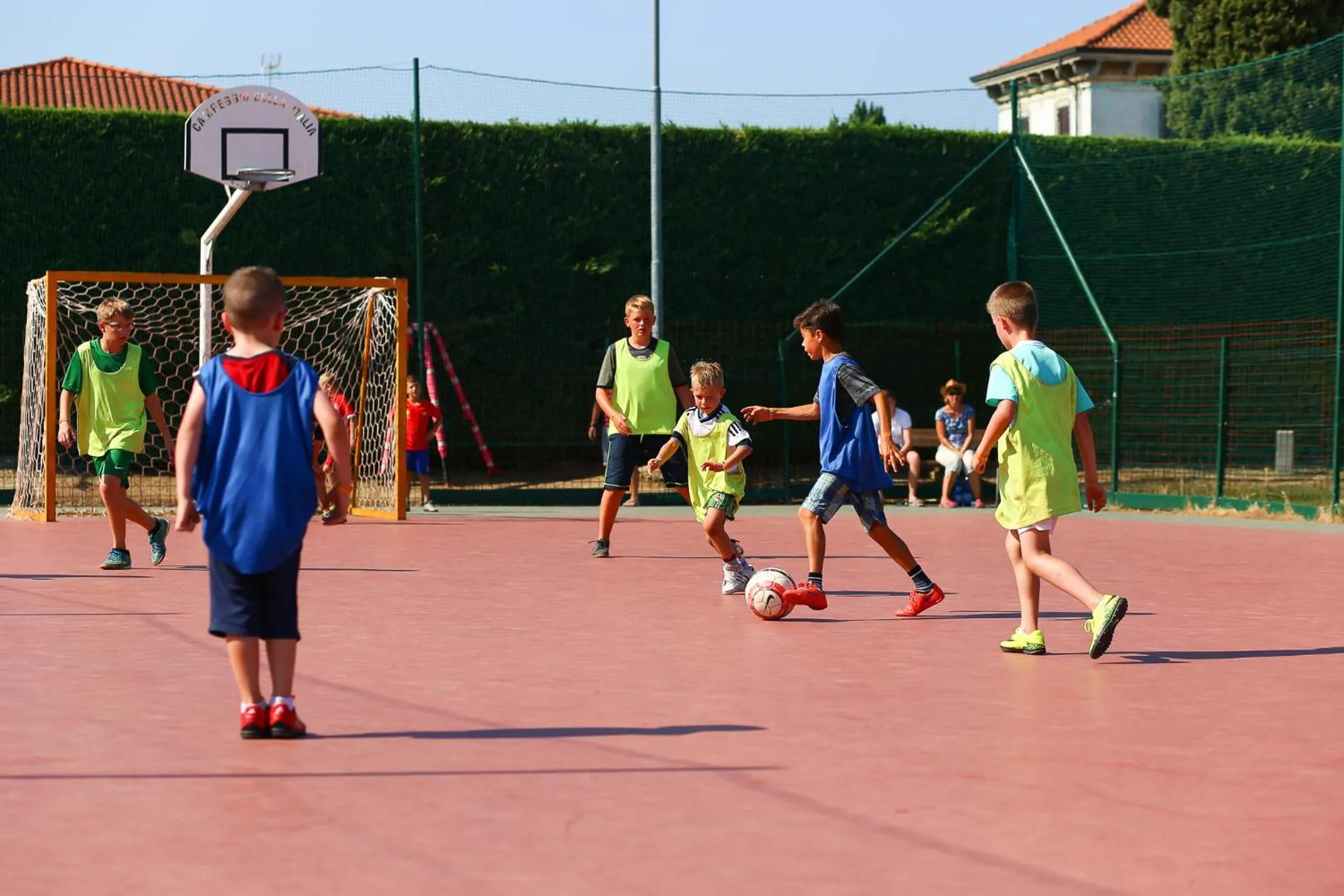Children play ground in Camping Bella Italia