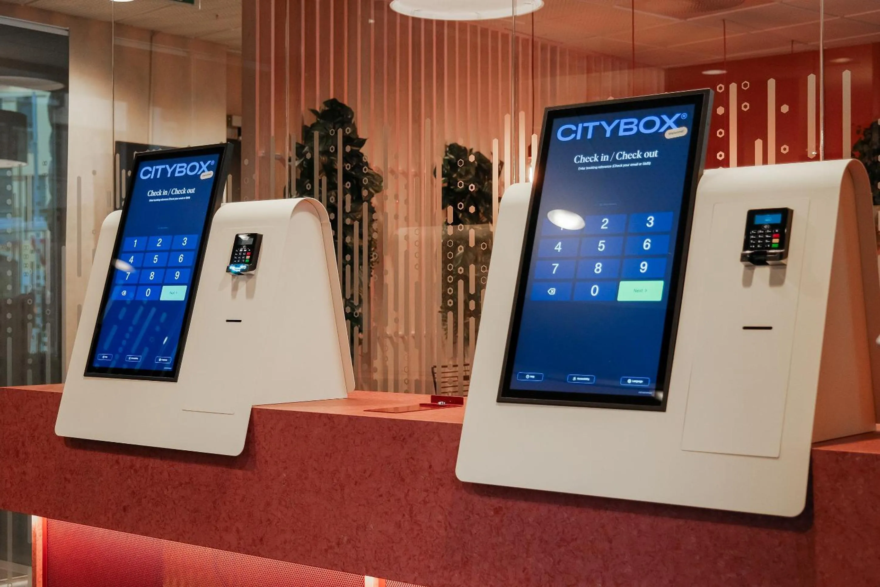 Lobby or reception in Citybox Bergen City