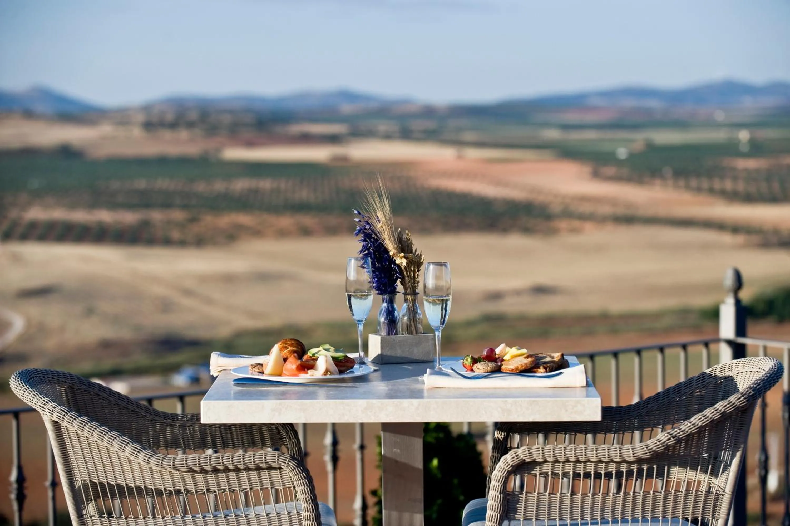 Buffet breakfast in Hotel La Caminera Club de Campo