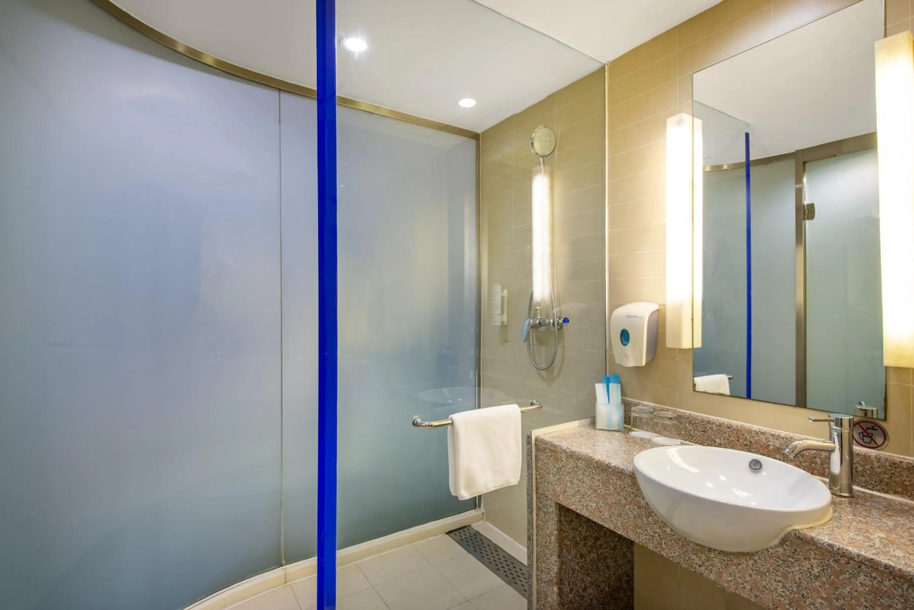 Bathroom in Holiday Inn Express Tianjin Airport by IHG