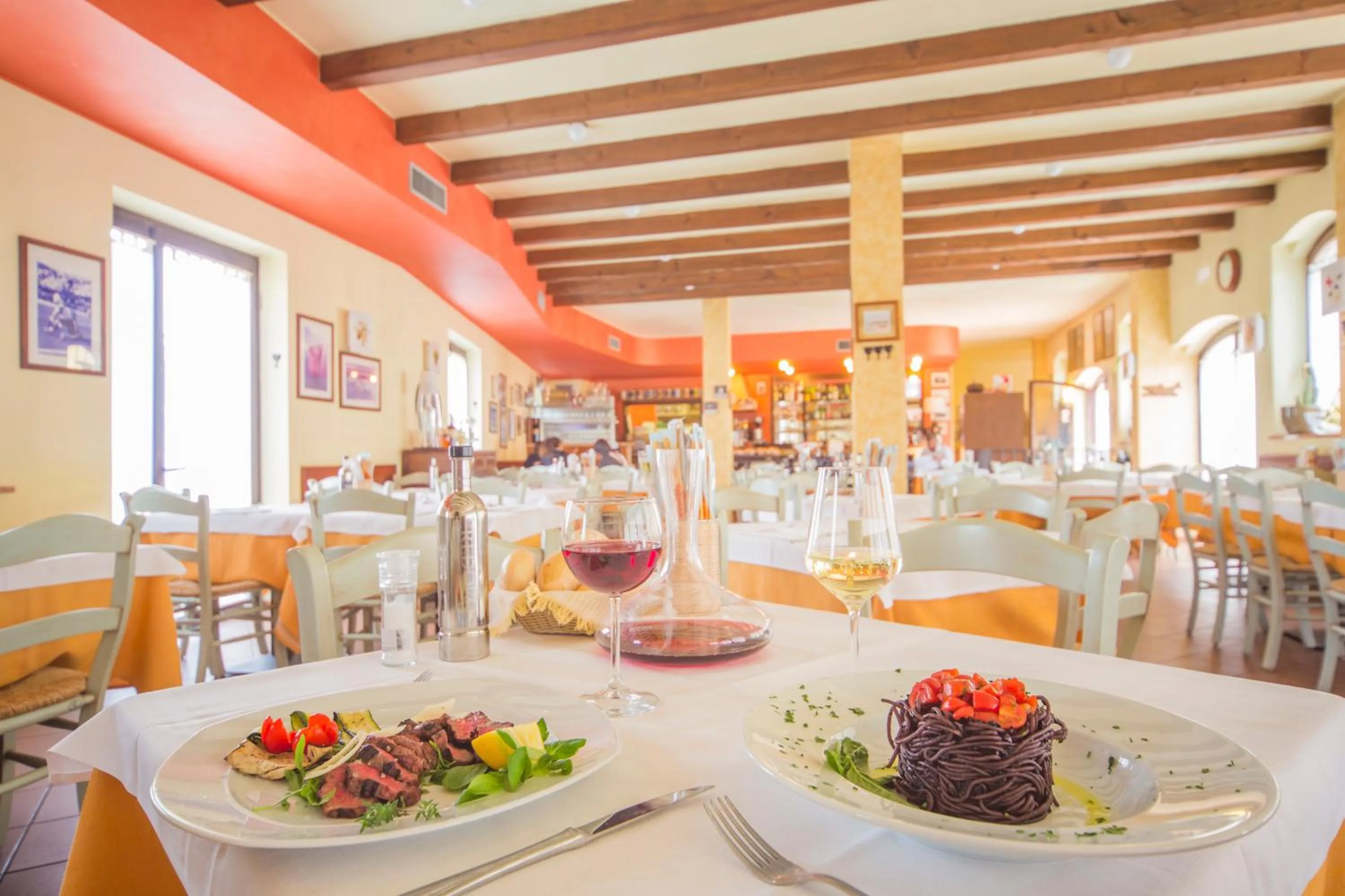 Restaurant/places to eat in Hotel Antichi Cortili