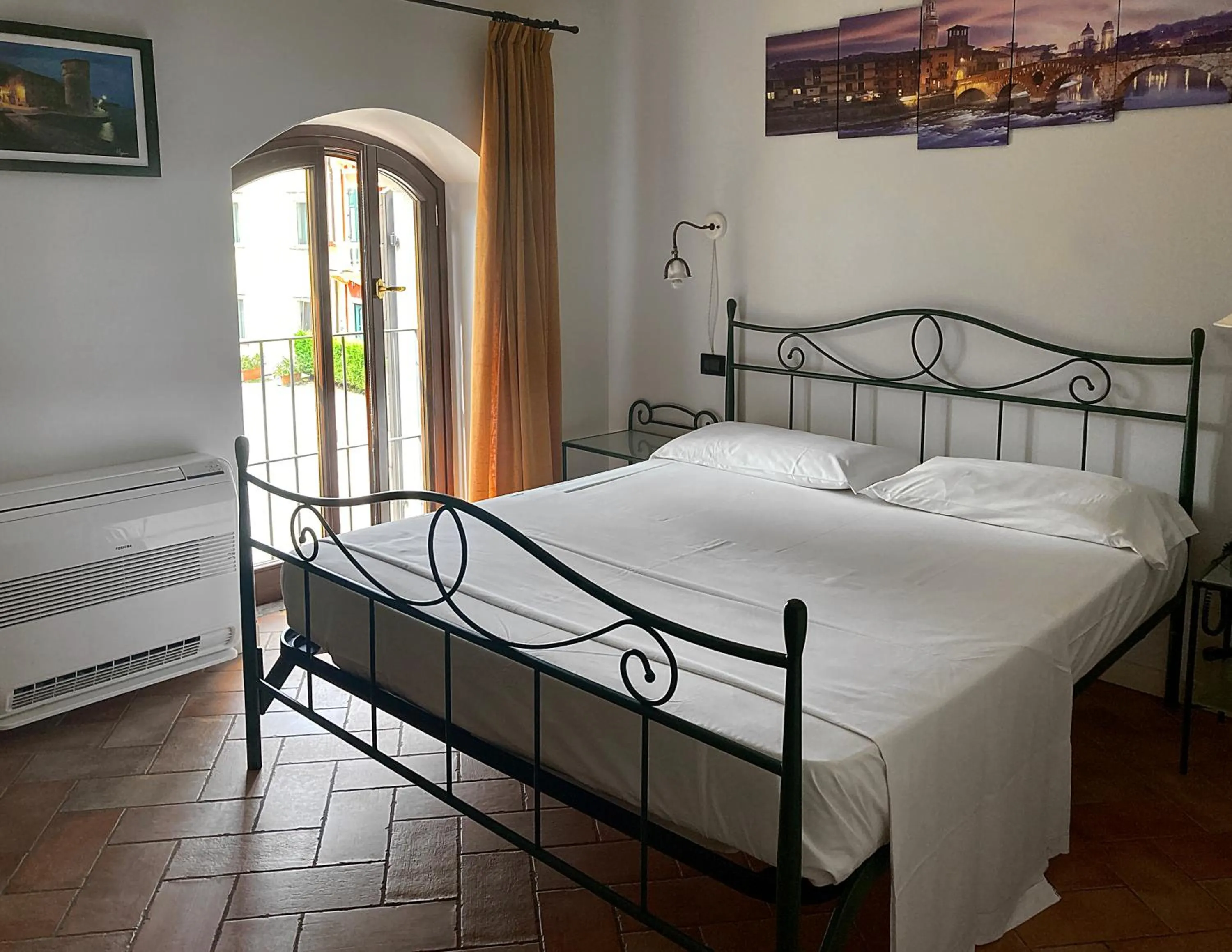 Bed in Hotel Antichi Cortili