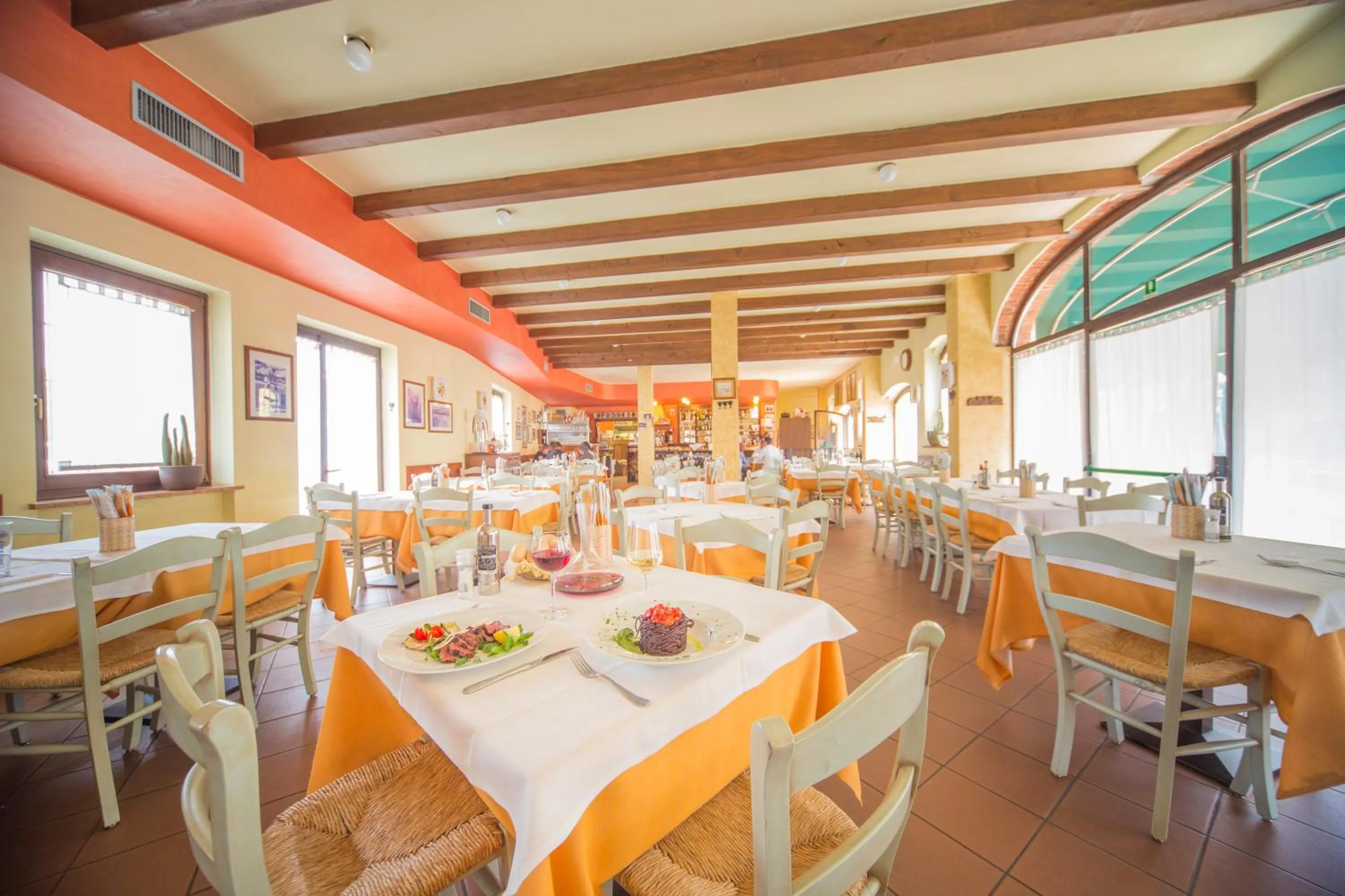 Restaurant/places to eat in Hotel Antichi Cortili