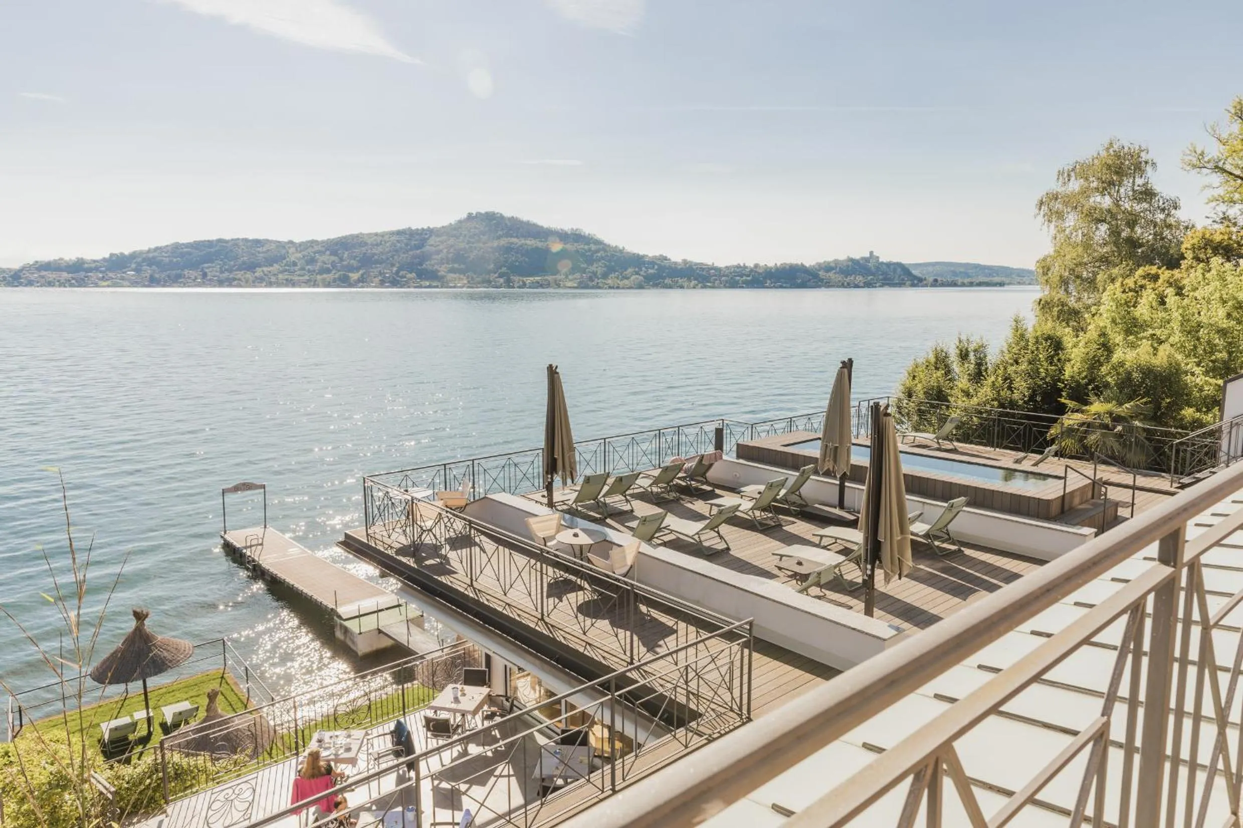 Lake view in Hotel Bel Sit