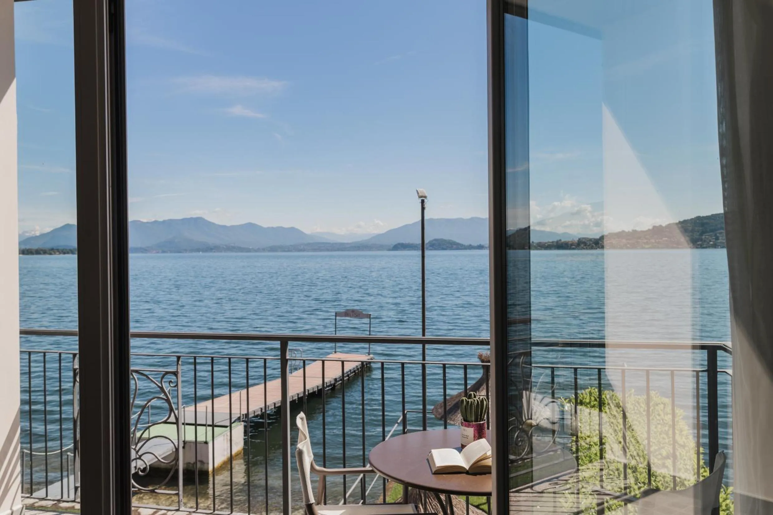 Lake view in Hotel Bel Sit