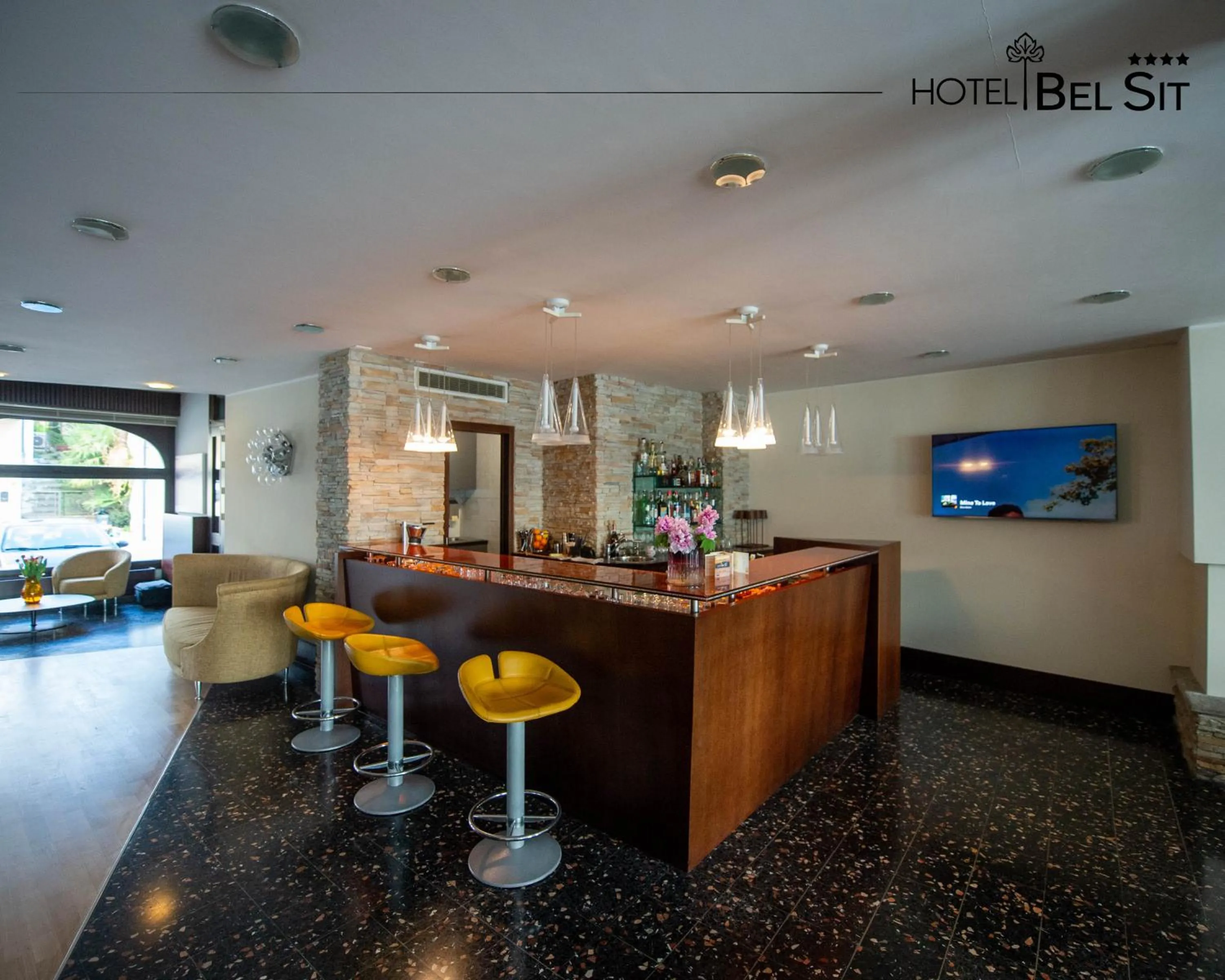 Lounge or bar in Hotel Bel Sit