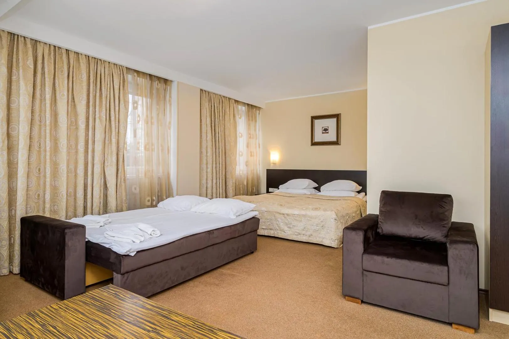 Bed in Hotel Rocca al Mare