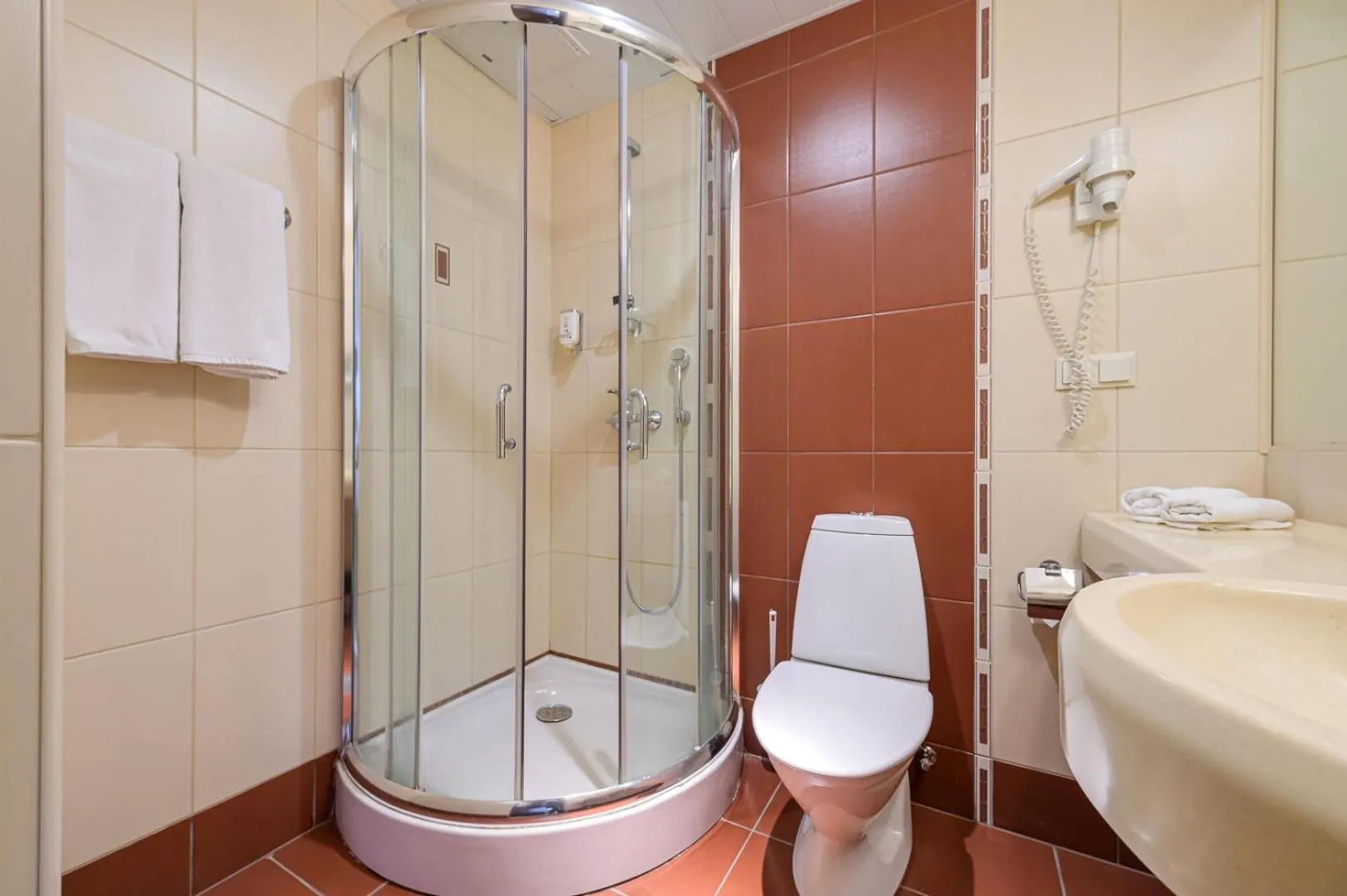 Shower in Hotel Rocca al Mare