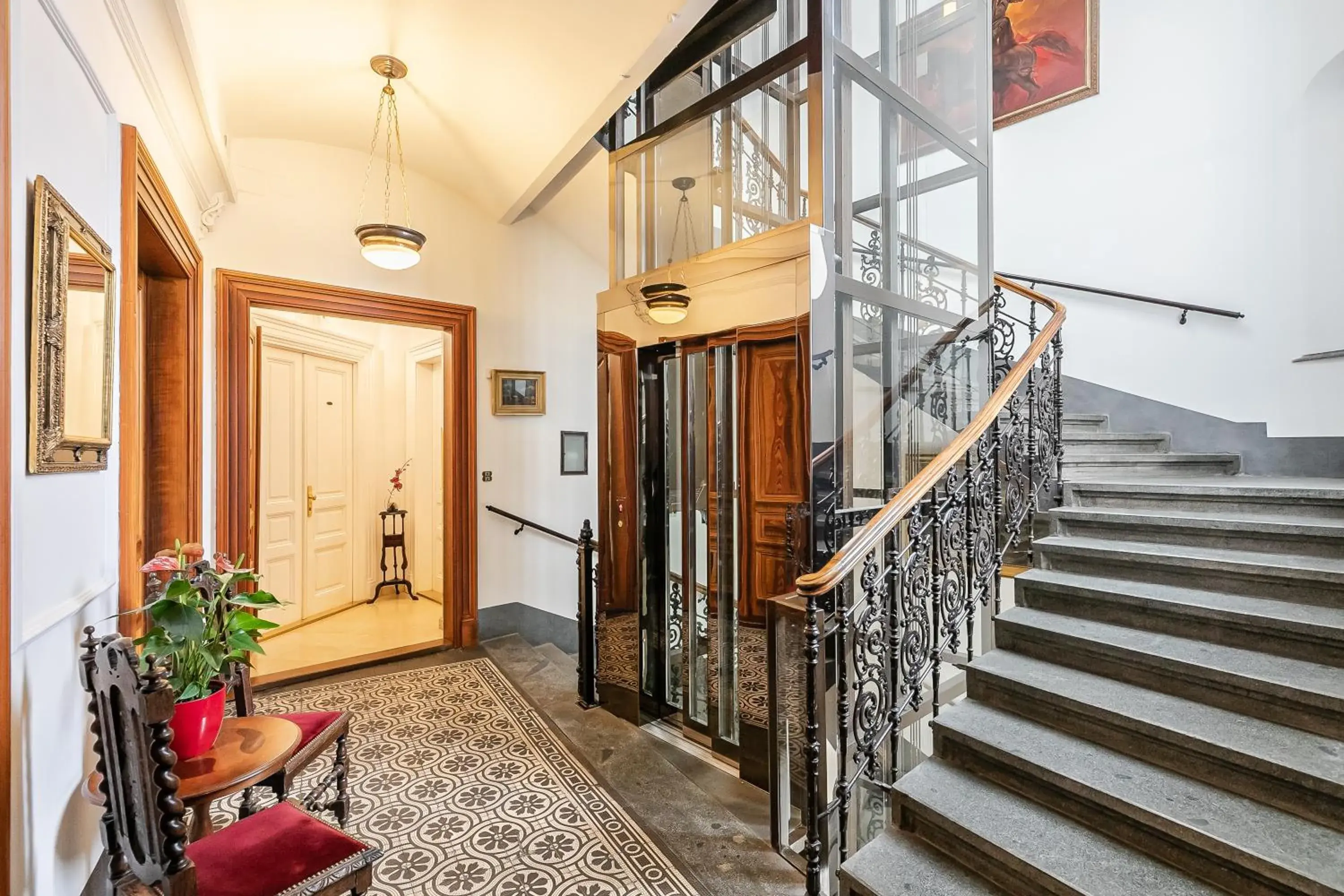 Lobby or reception in Malostranská Residence Lobby or reception in Malostranská Residence