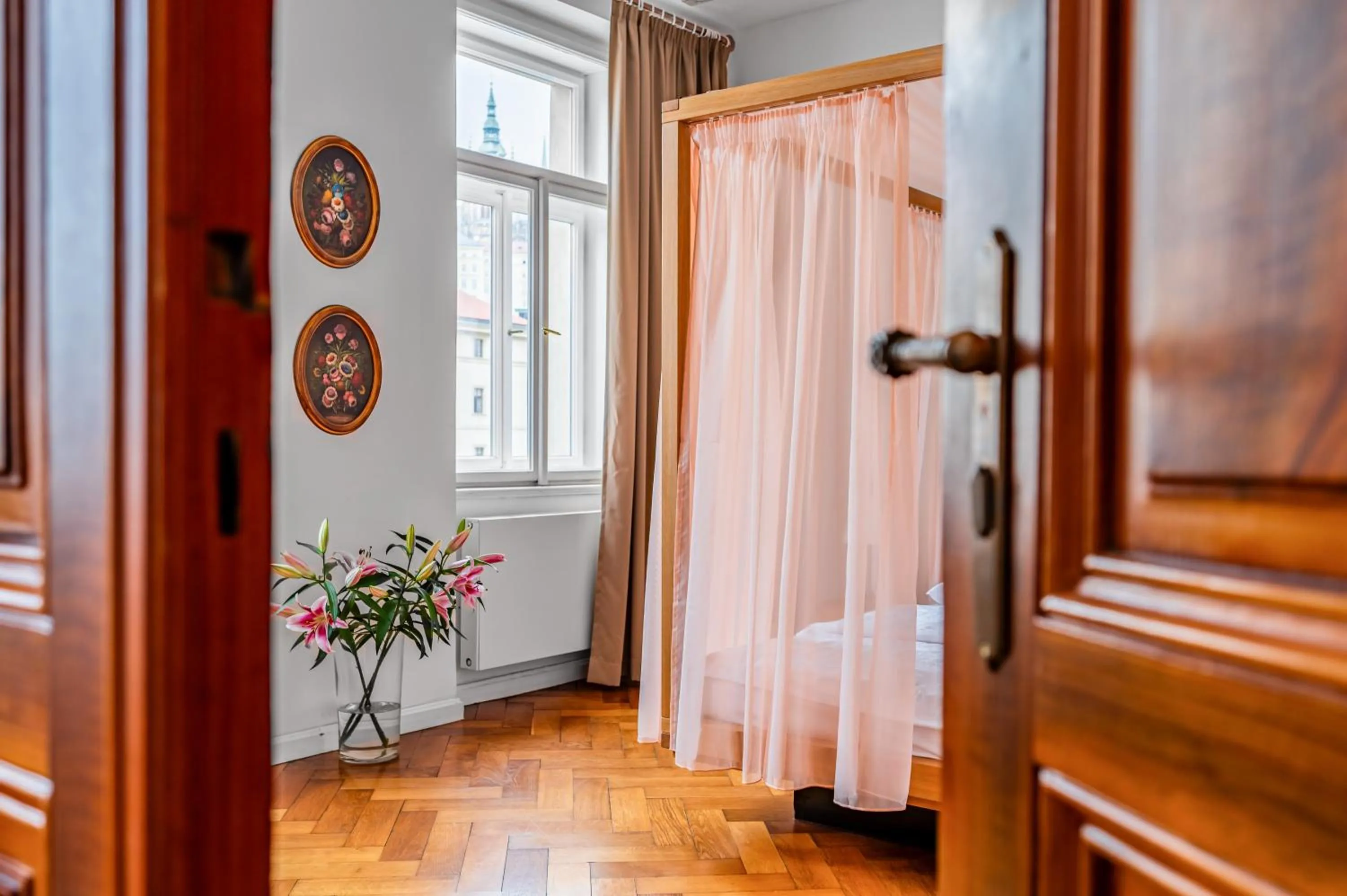Bedroom, Bed in Malostranská Residence