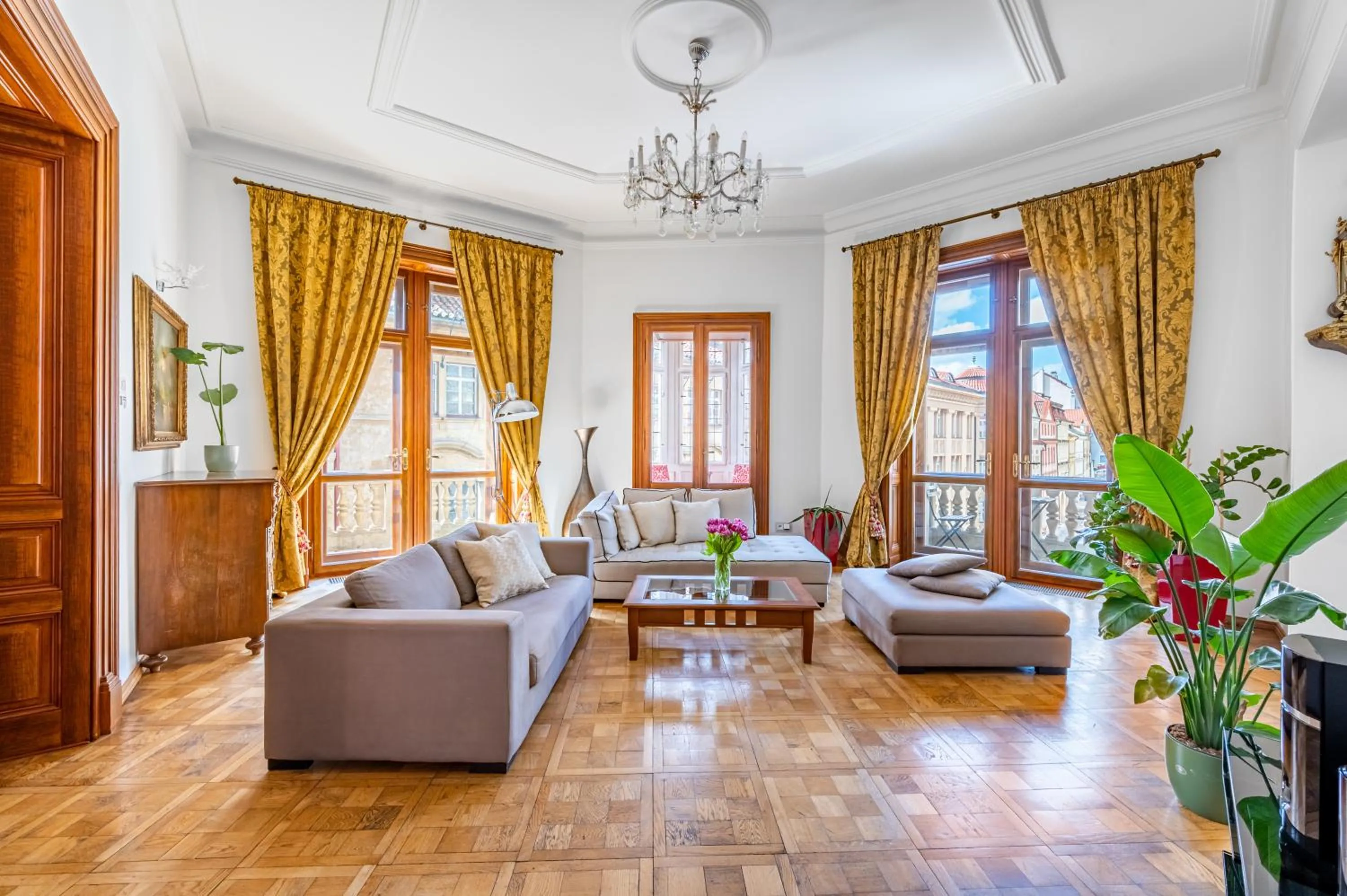Living room in Malostranská Residence