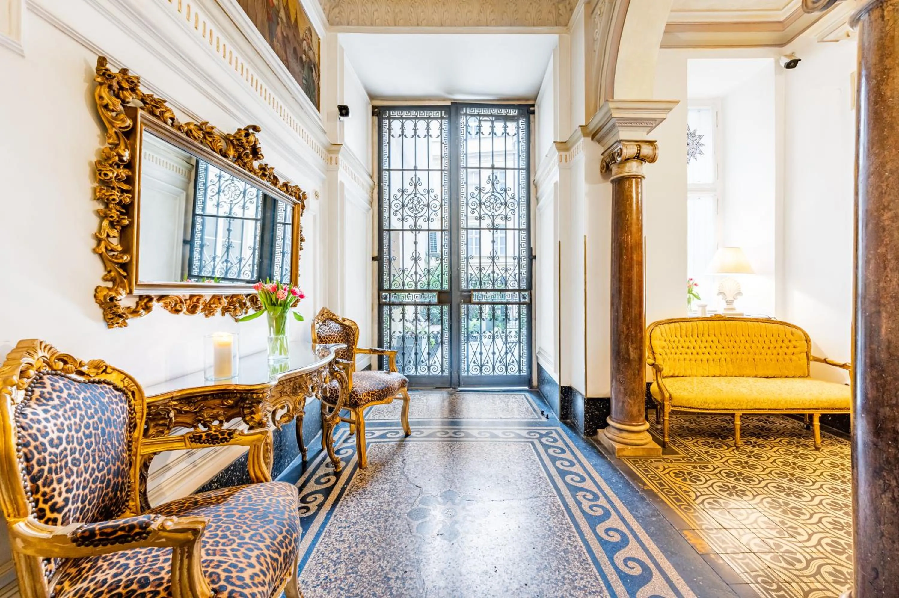 Lobby or reception in Malostranská Residence