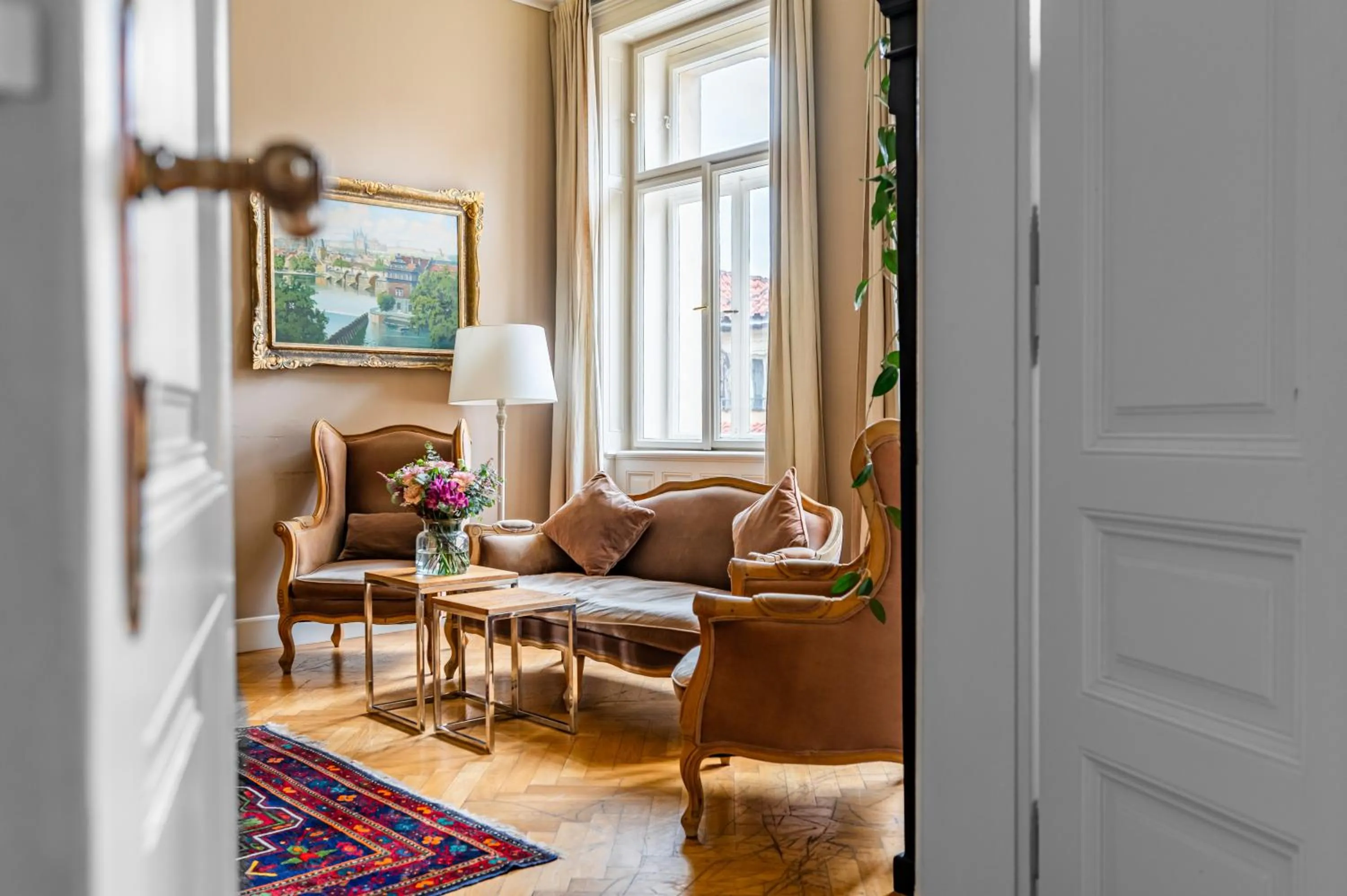 Living room in Malostranská Residence