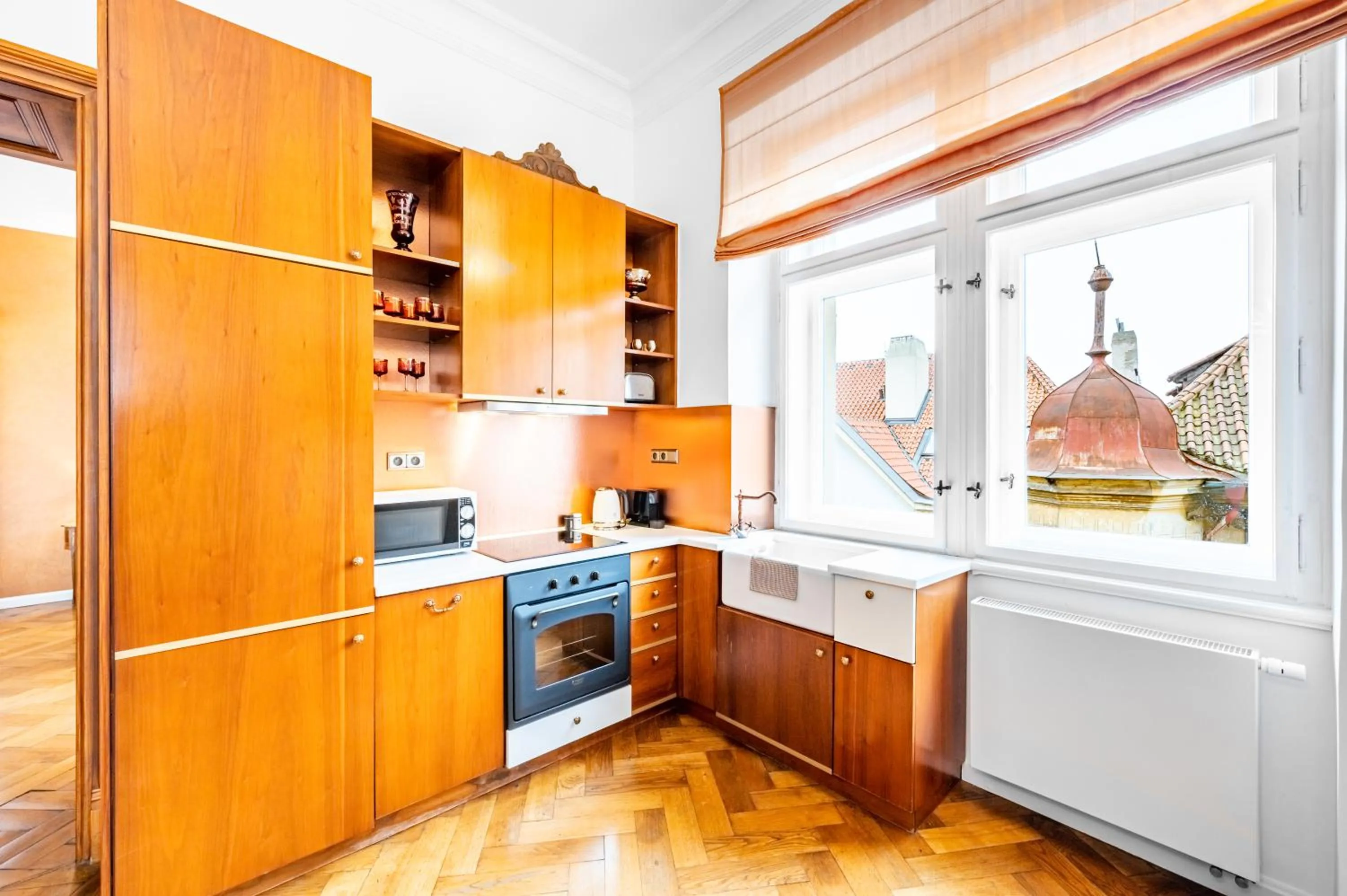 Kitchen or kitchenette in Malostranská Residence