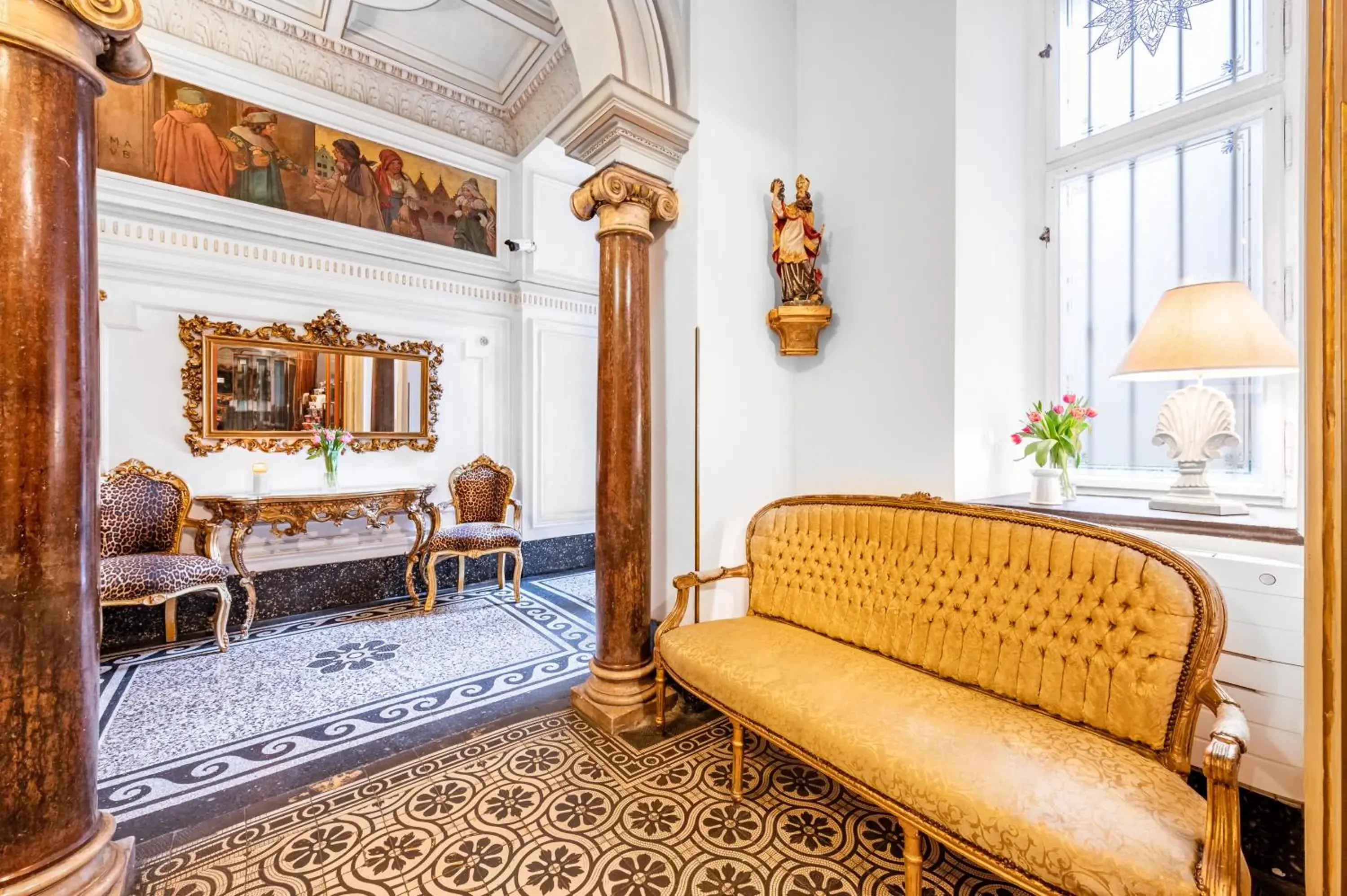 Lobby or reception in Malostranská Residence Lobby or reception in Malostranská Residence