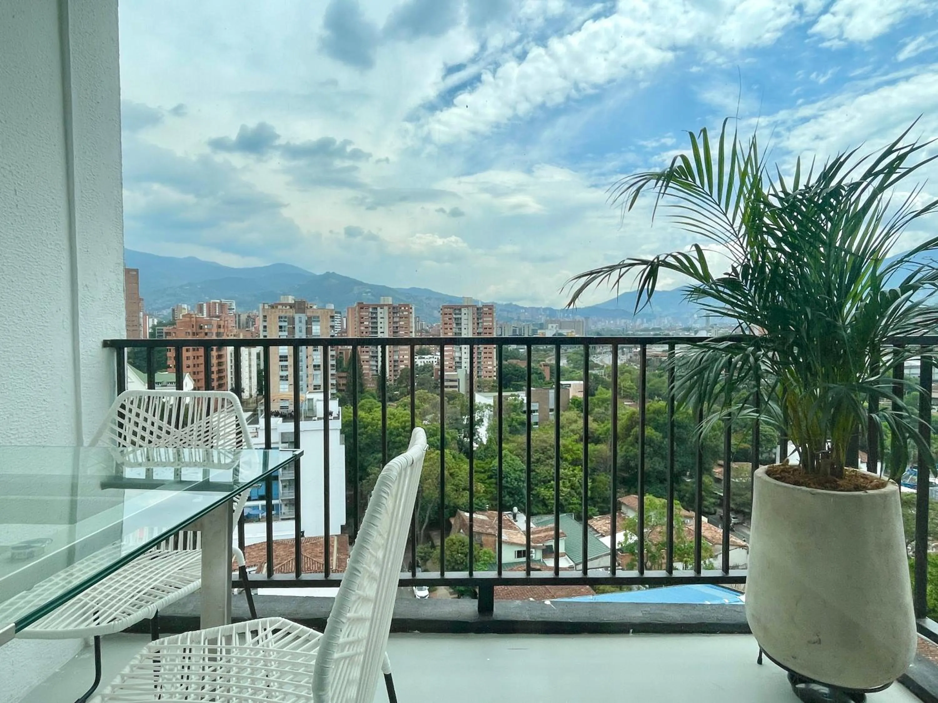 Natural landscape in Hotel Santa Ana Medellin