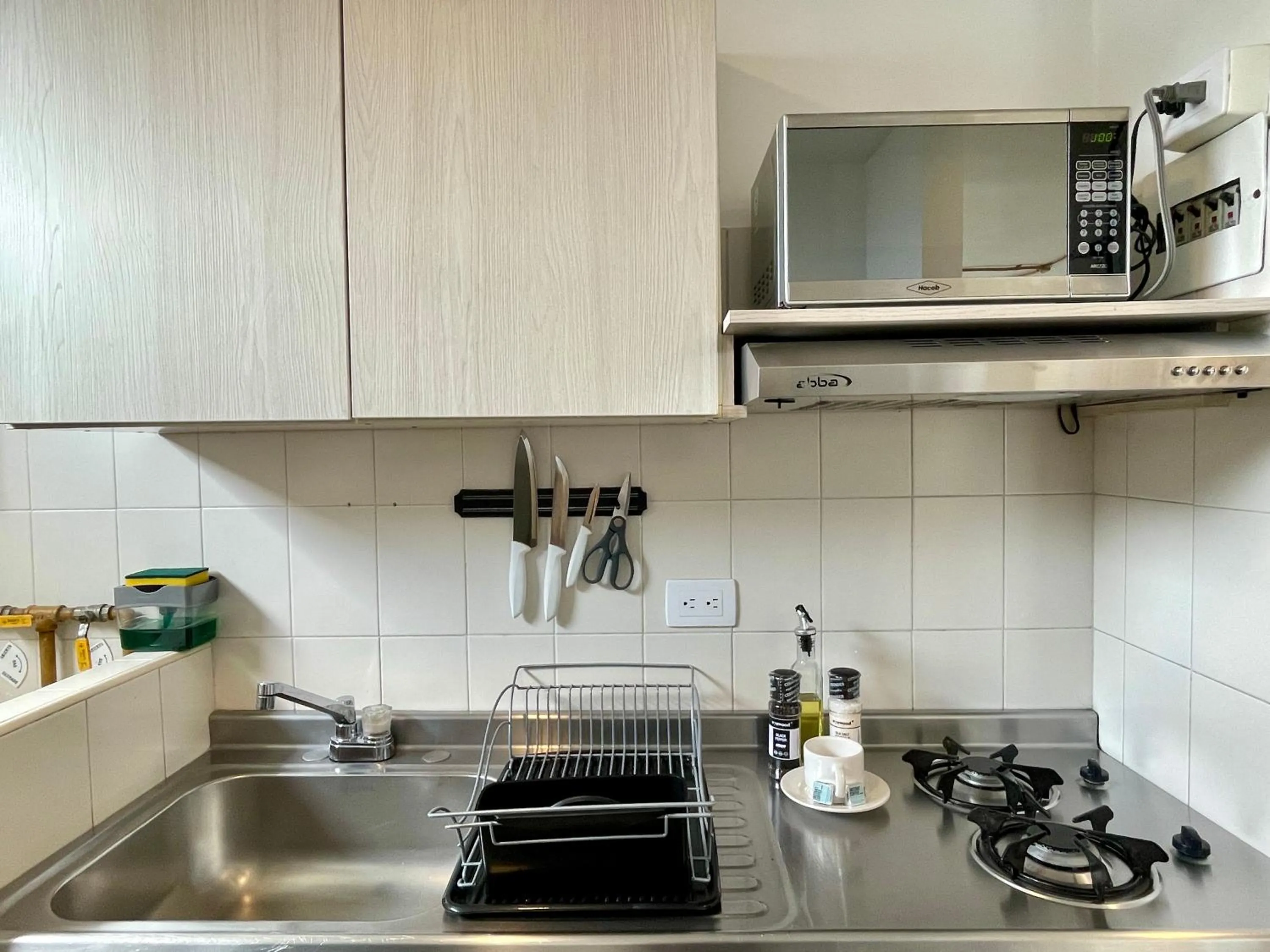 Kitchen or kitchenette in Hotel Santa Ana Medellin