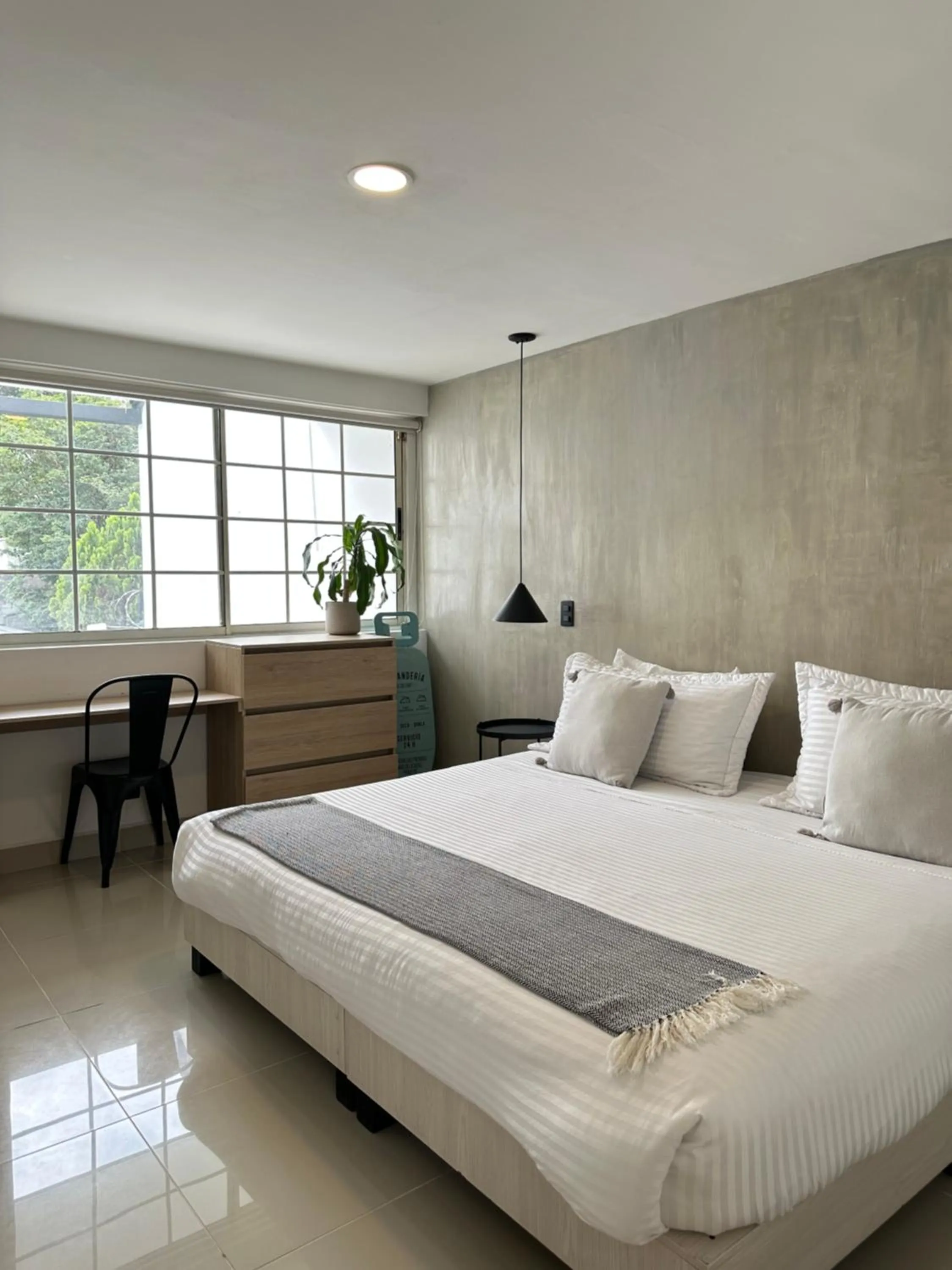 Property building, Bed in Hotel Santa Ana Medellin