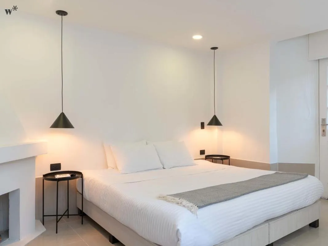 Bed in Hotel Santa Ana Medellin