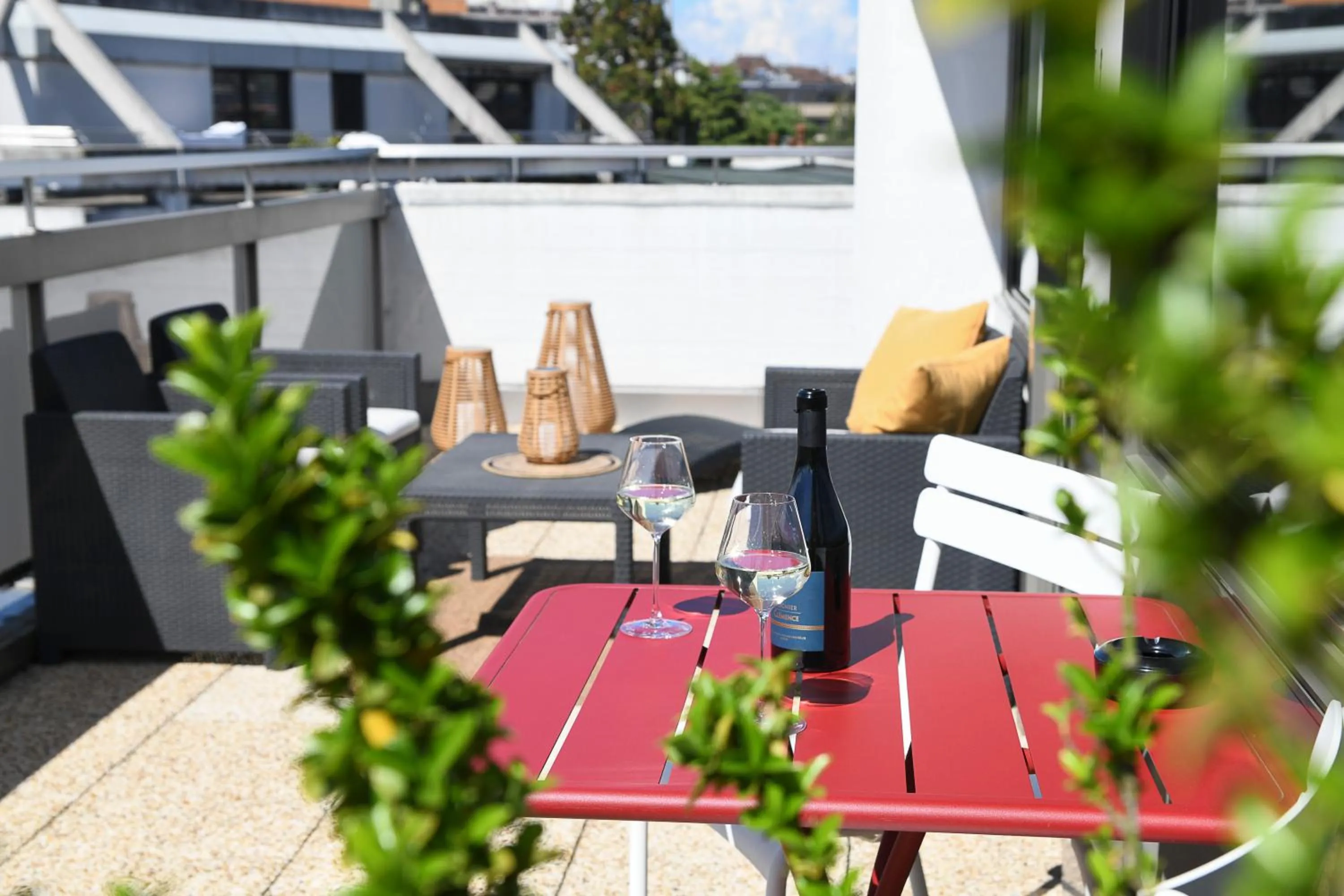 Balcony/Terrace in Home Swiss Hotel