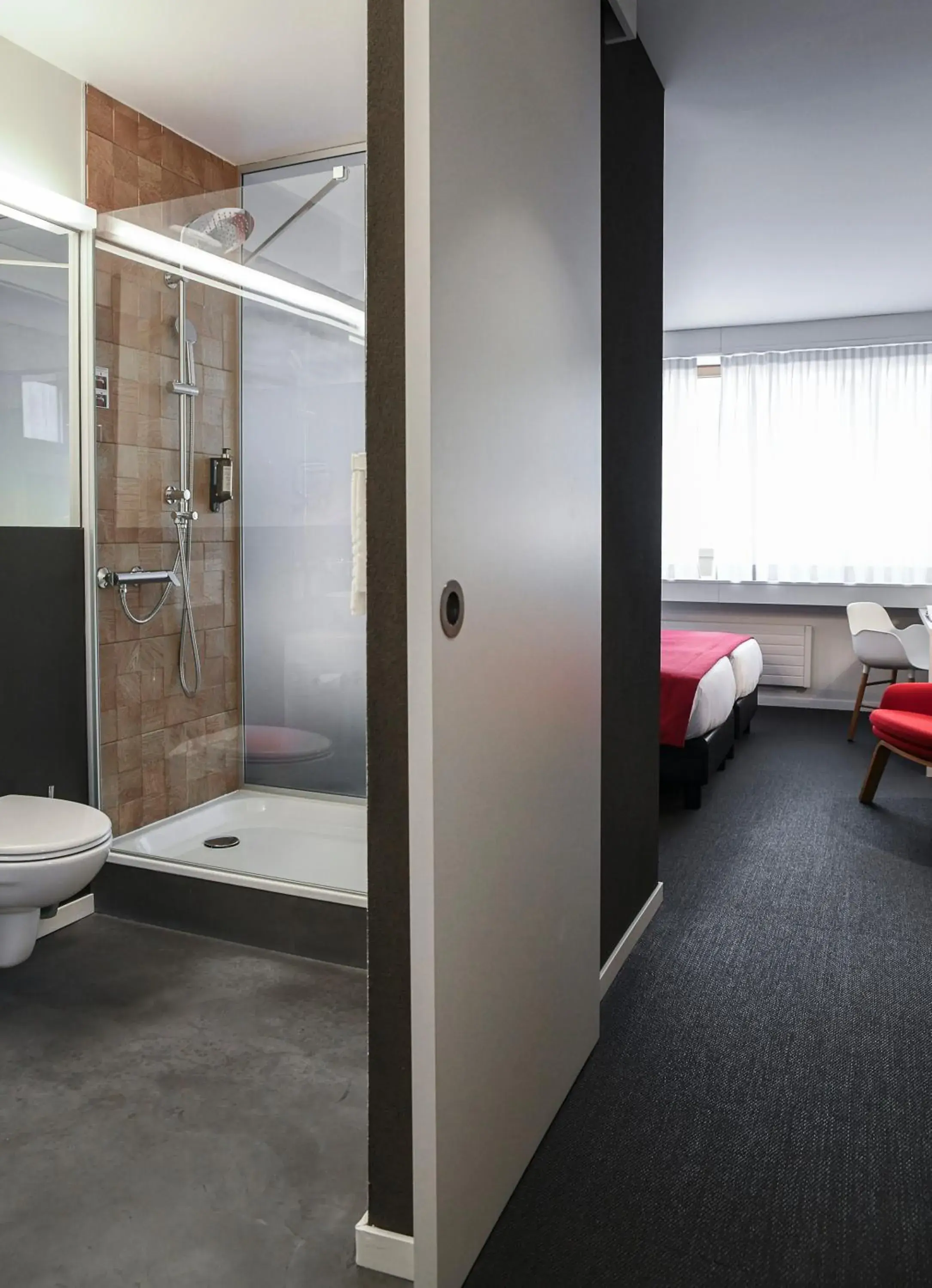 Bathroom, Bed in Home Swiss Hotel Bathroom, Bed in Home Swiss Hotel