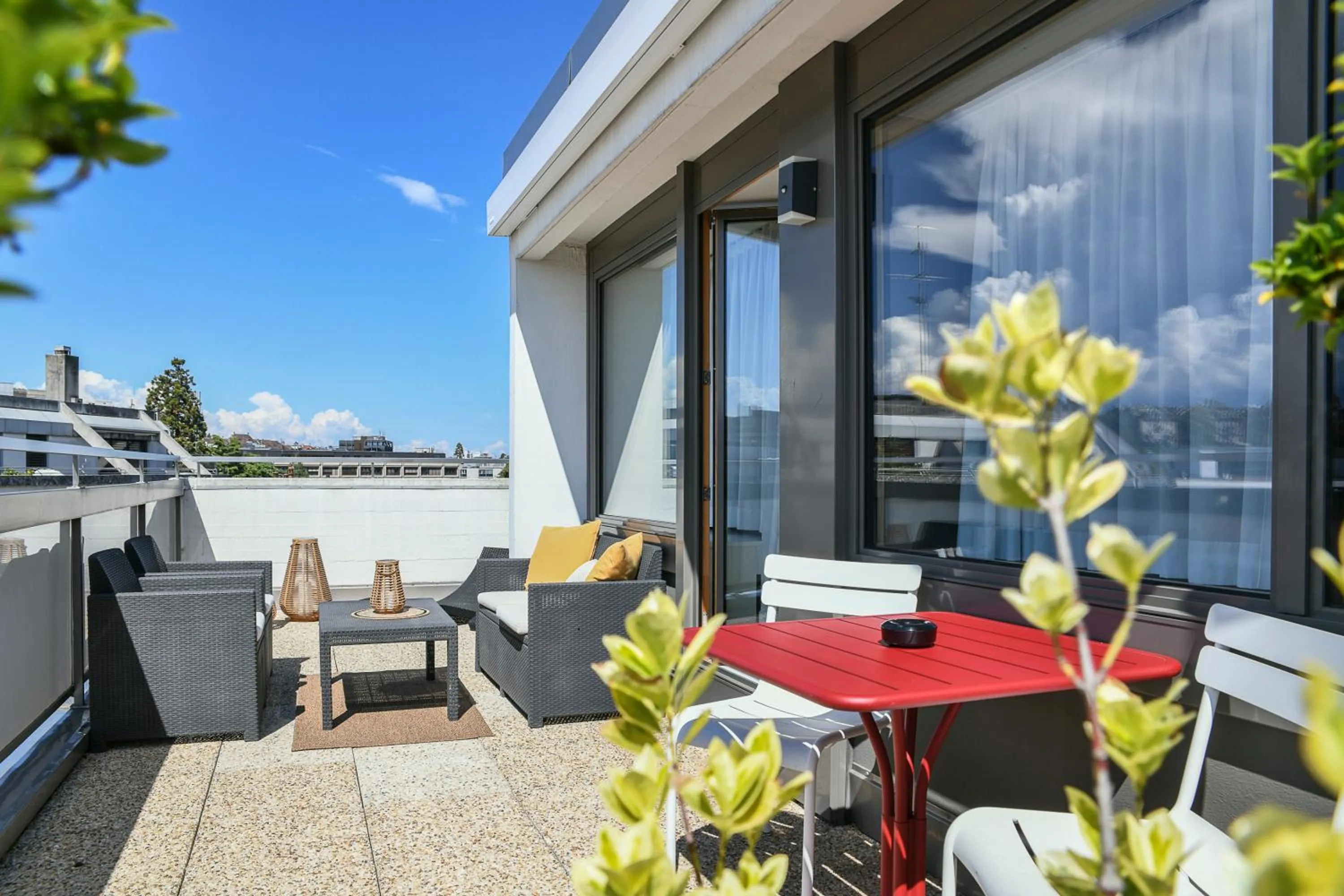 Balcony/Terrace in Home Swiss Hotel