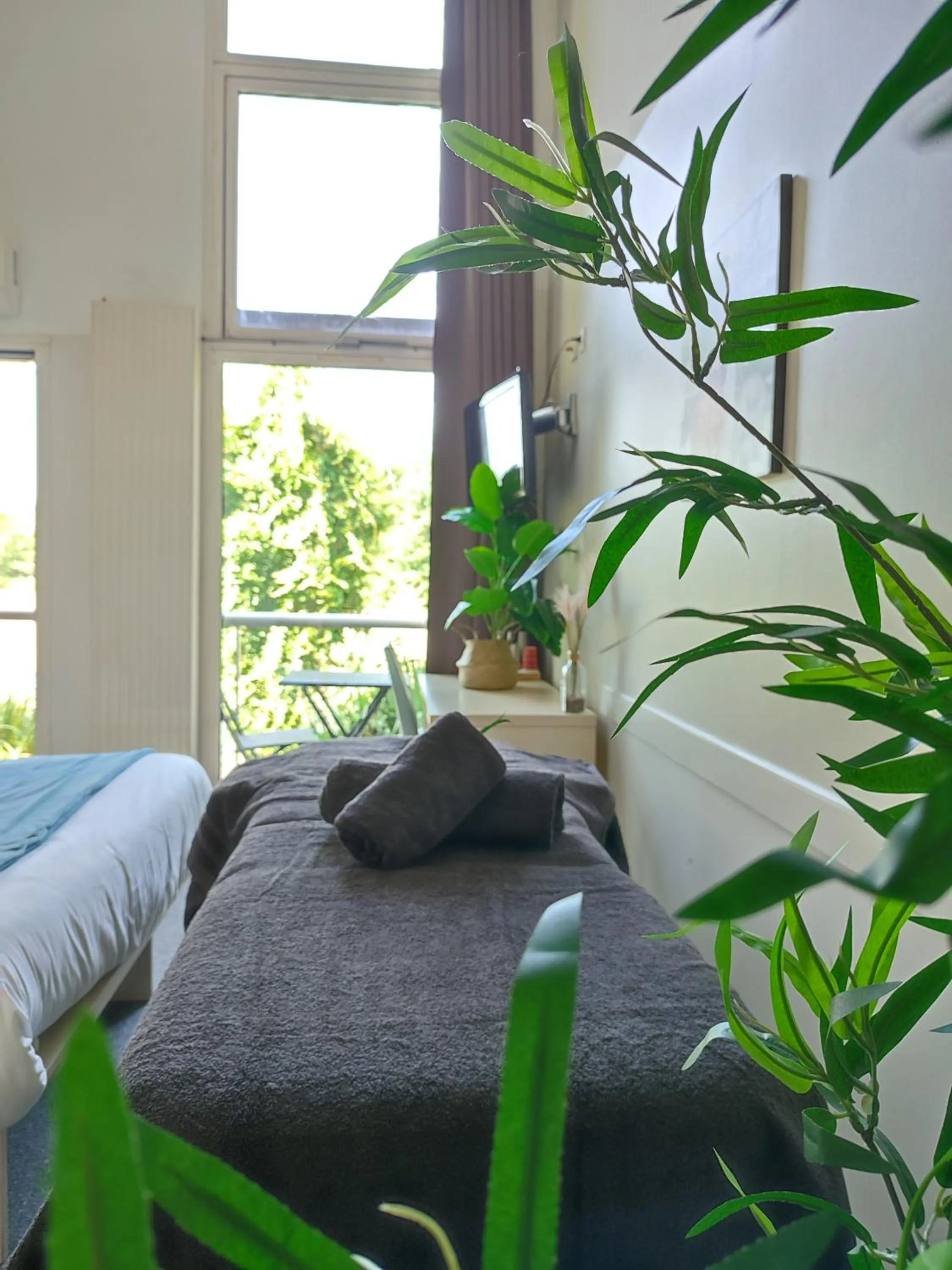 Massage, Bed in Hôtel L'ile Du Saussay