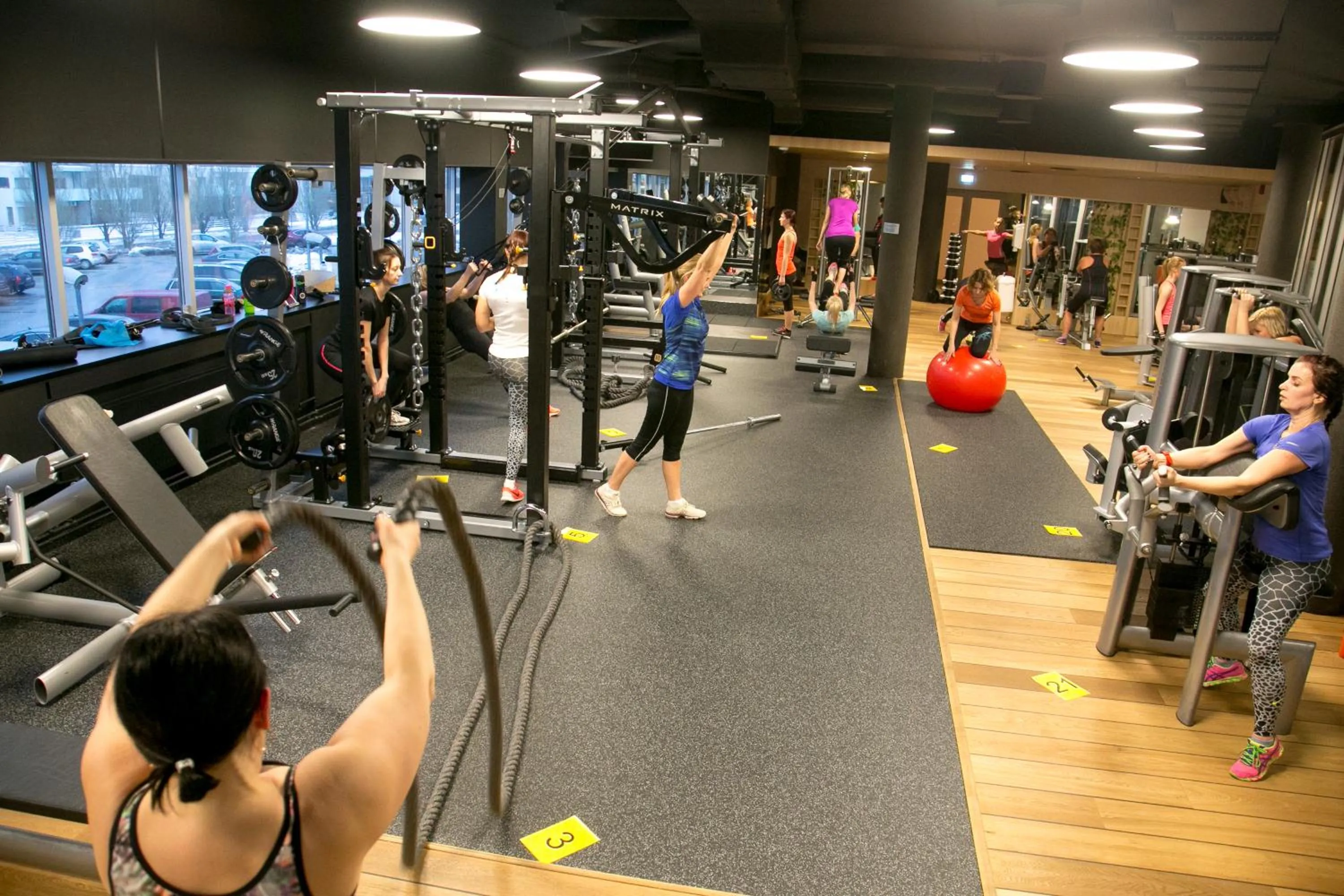 Fitness centre/facilities in Spa Tervise Paradiis