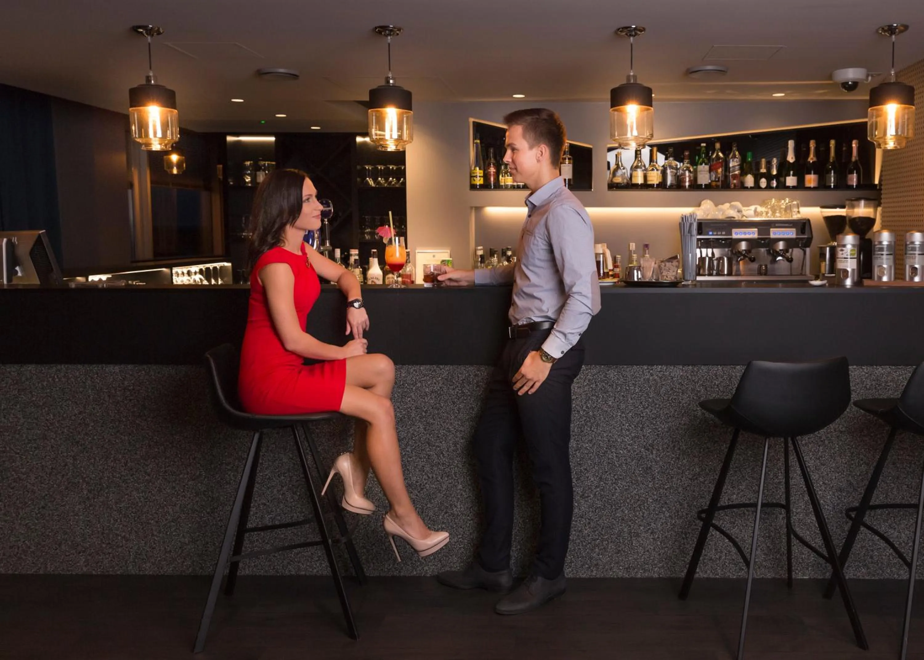 Lounge or bar in Spa Tervise Paradiis