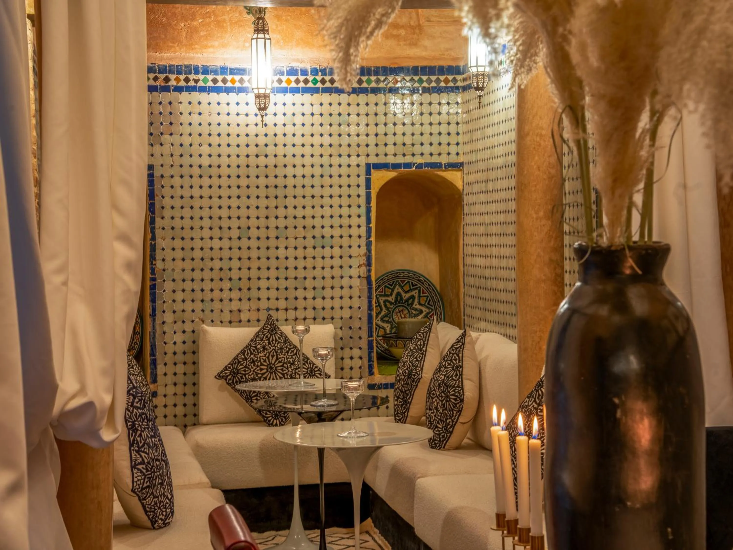 Dining area in Riad Ines Home