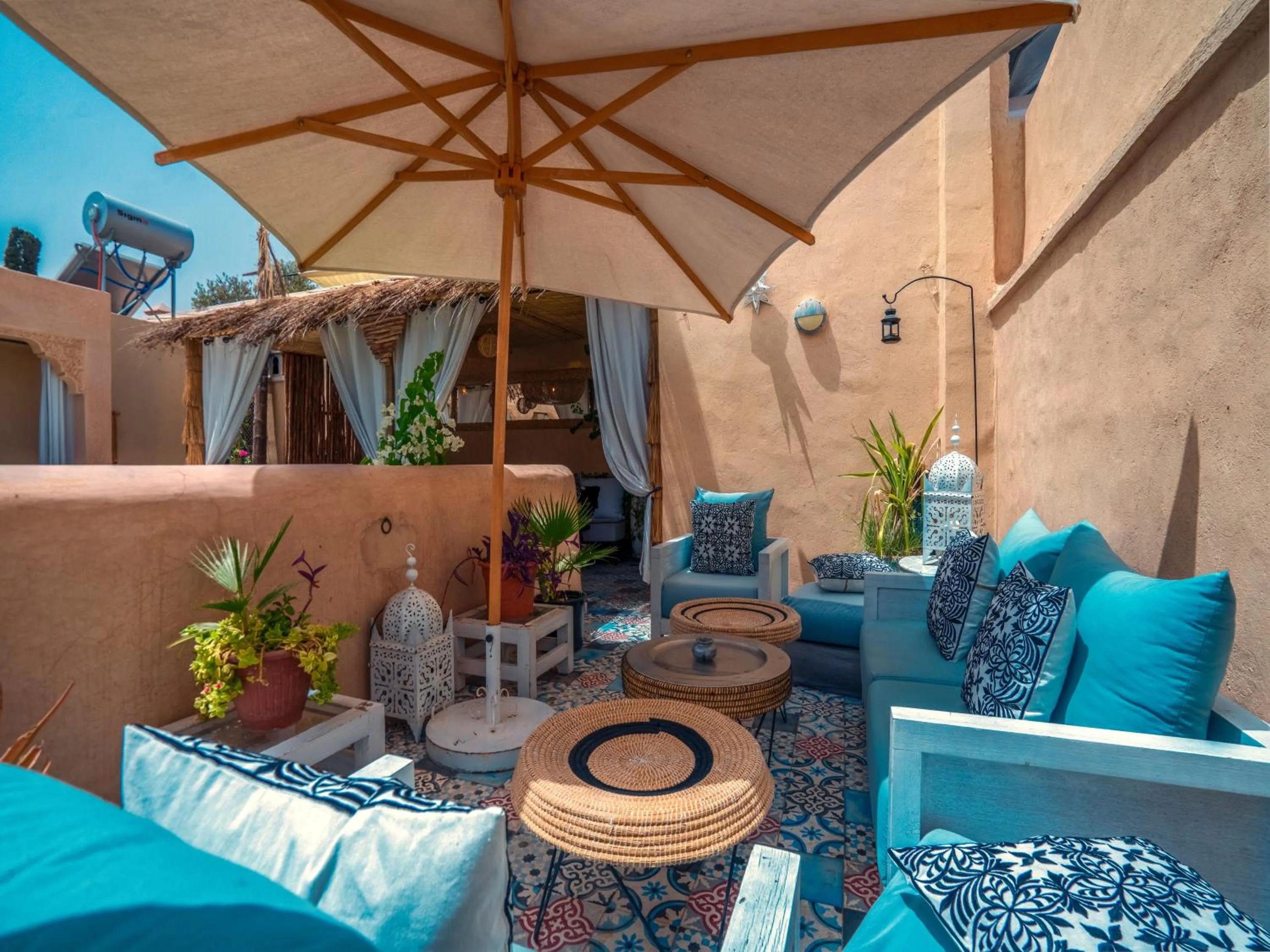 Balcony/Terrace in Riad Ines Home