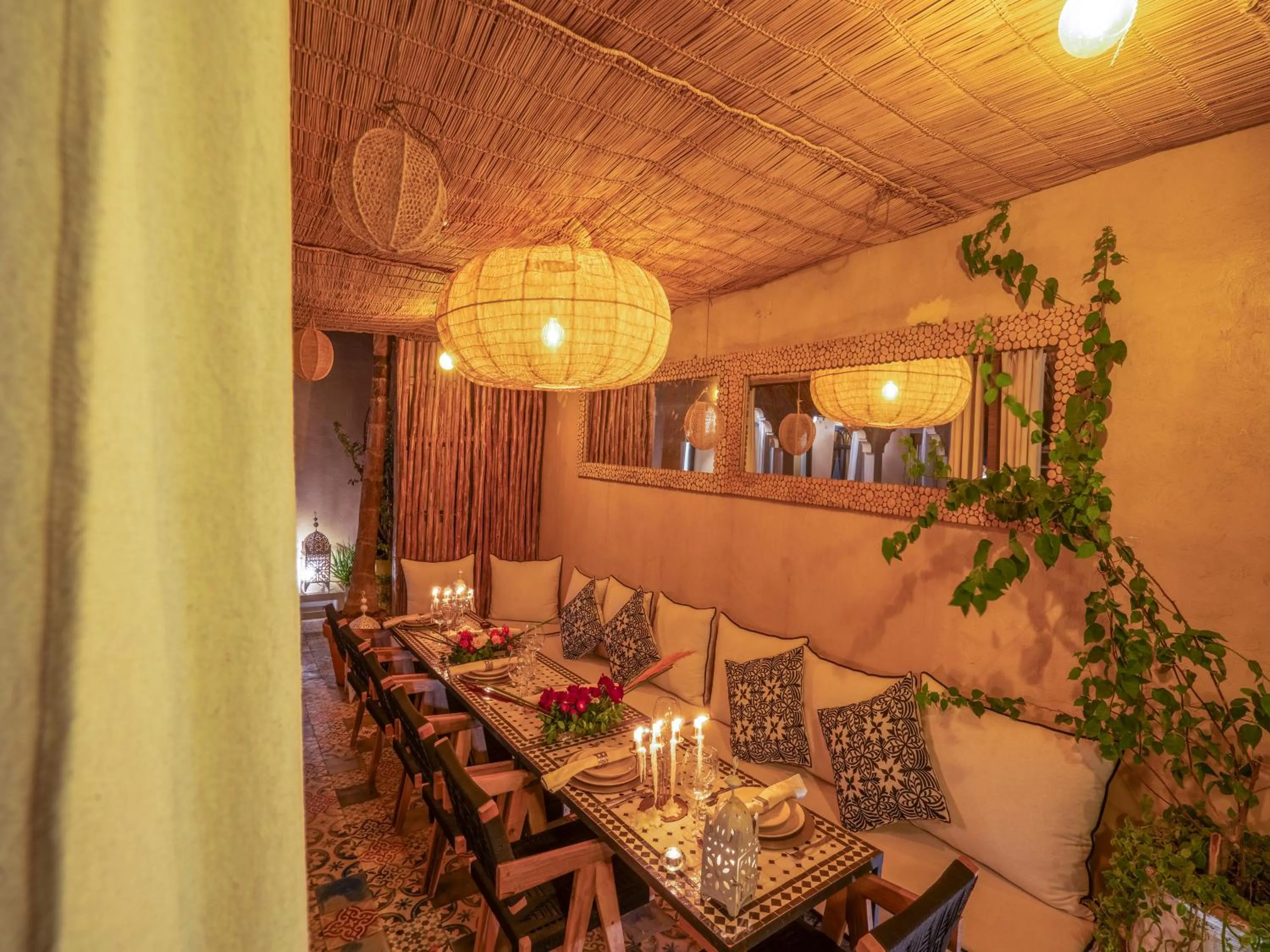 Balcony/Terrace in Riad Ines Home